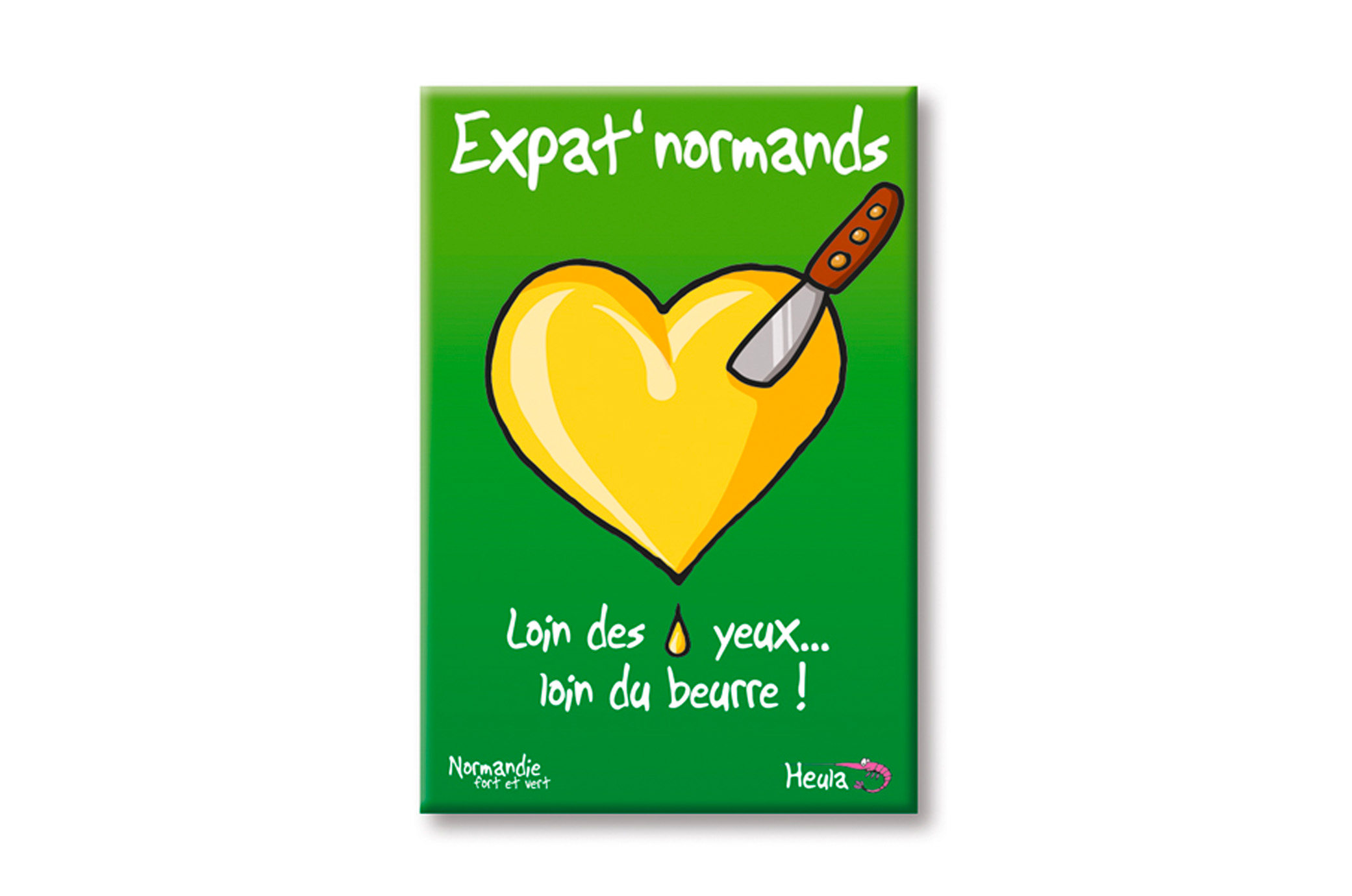 Magnet "Loin des yeux"