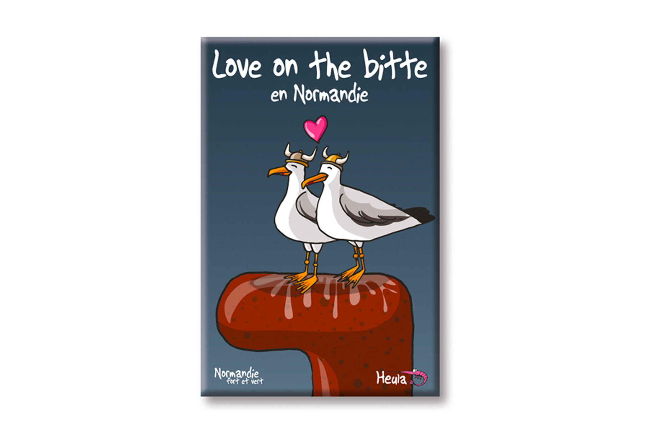 Magnet "Love on the bitte"