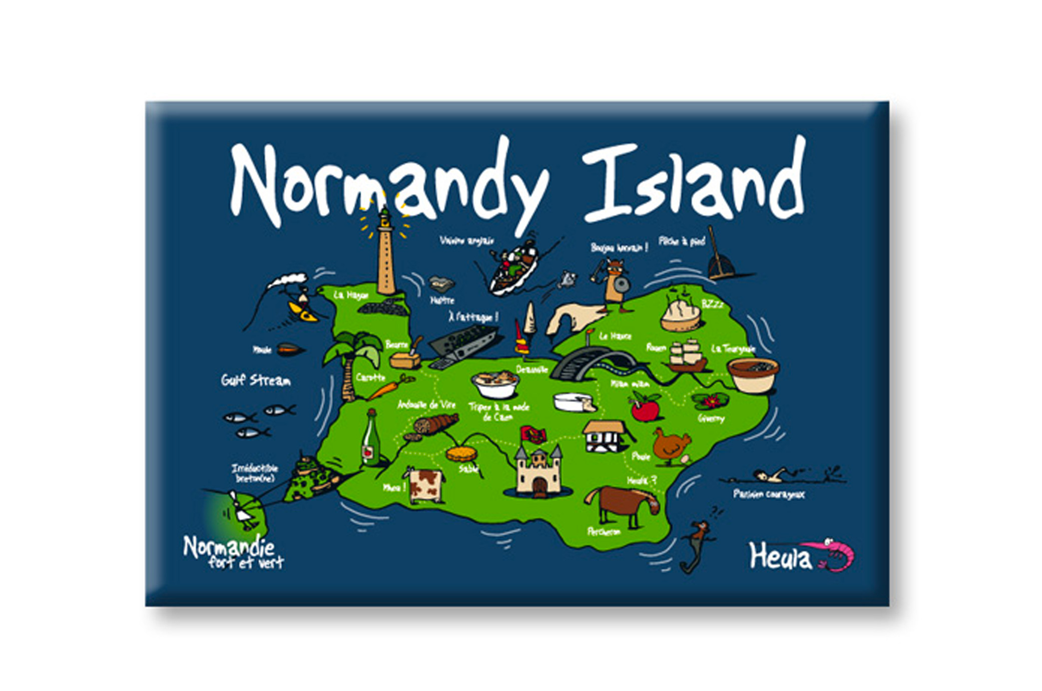 Magnet "Normandy Island"