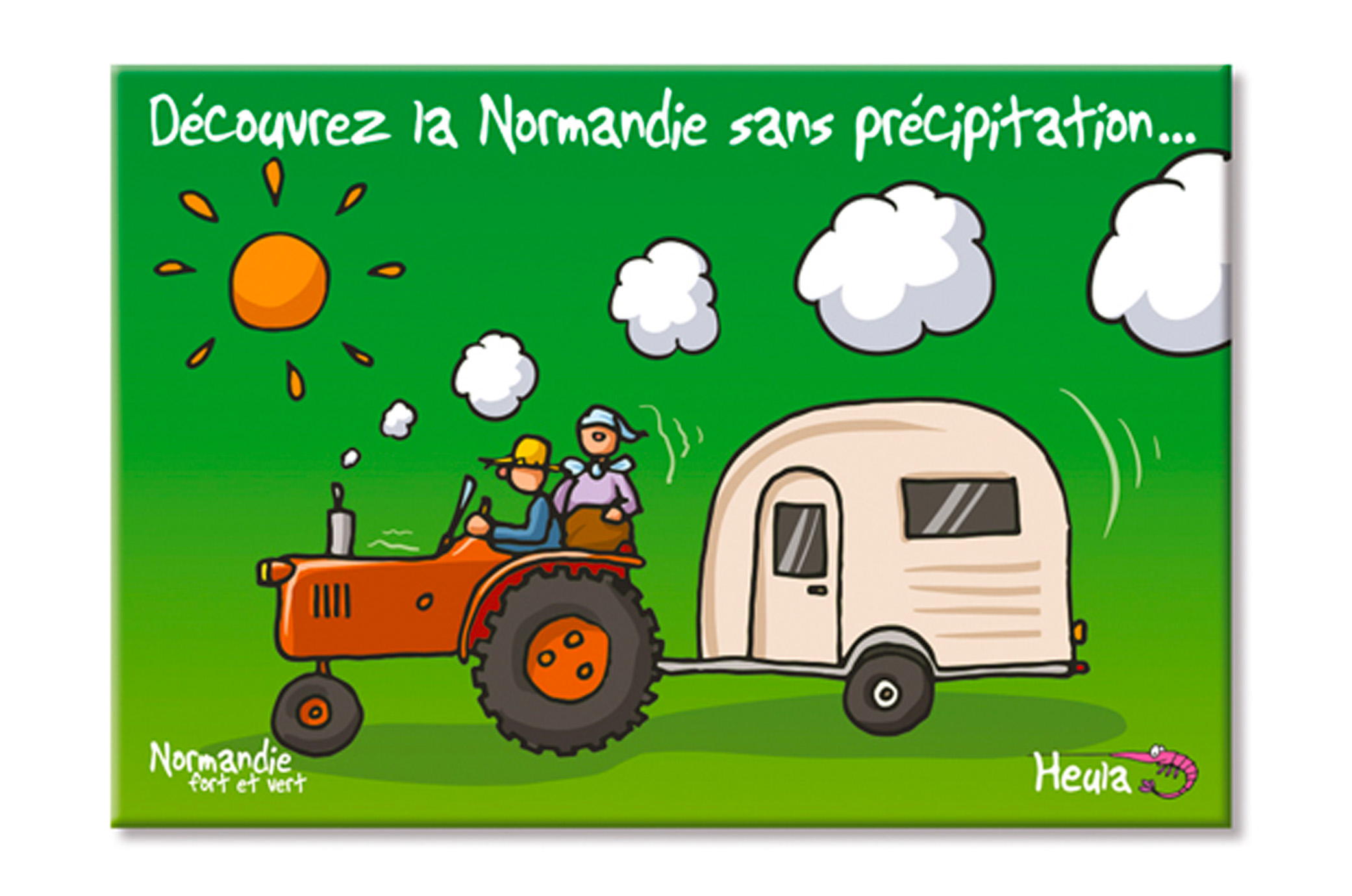 Magnet "Sans précipitation"