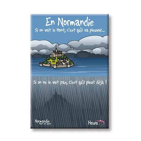 Magnet "Si on voit le Mont"