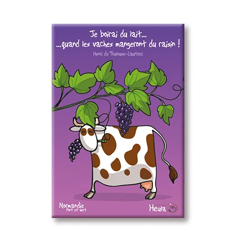 Magnet "Vache raisin"