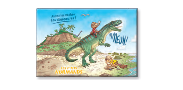 MANGET Les P’tits Normands sur les traces des dinausaures