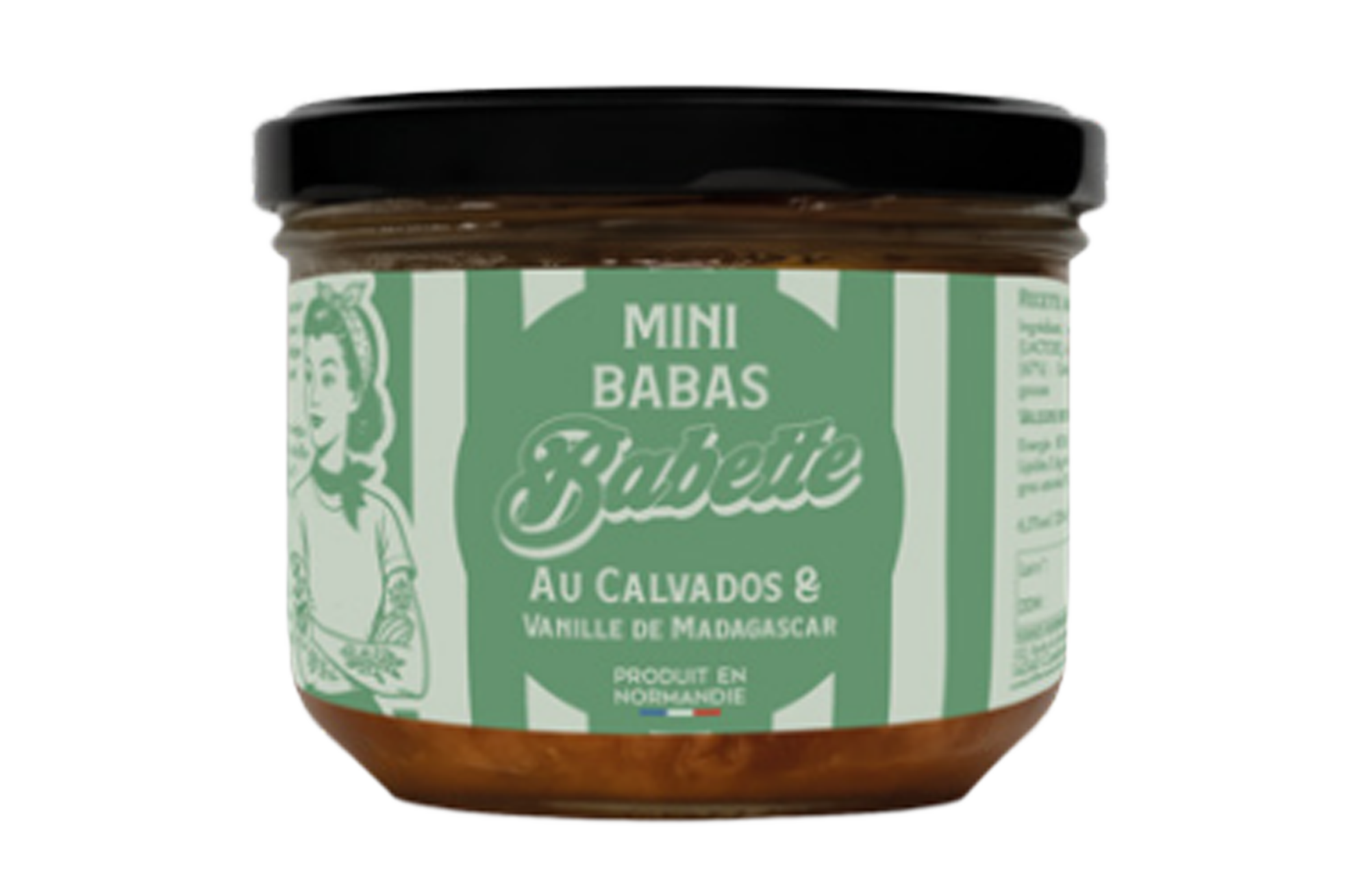 MINI BABAS CALVADOS & VANILLE DE MADAGASCAR 120ML