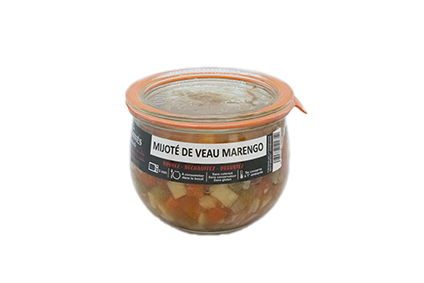 MITONNES - Mijoté de veau marengo 375g