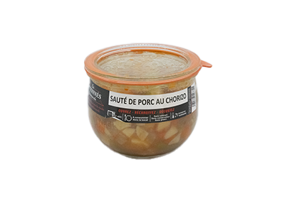 MITONNES - Sauté de porc au chorizo 375g