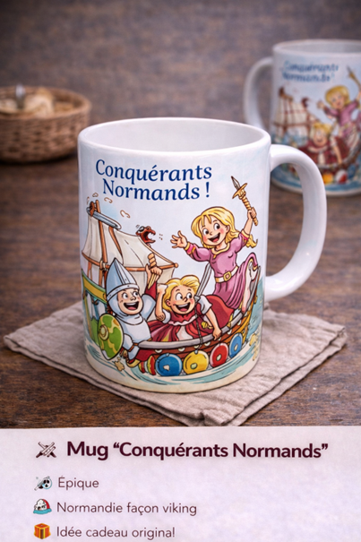 MUG Les P’tits Normands - La Tapisserie de Bayeux et ses mystères