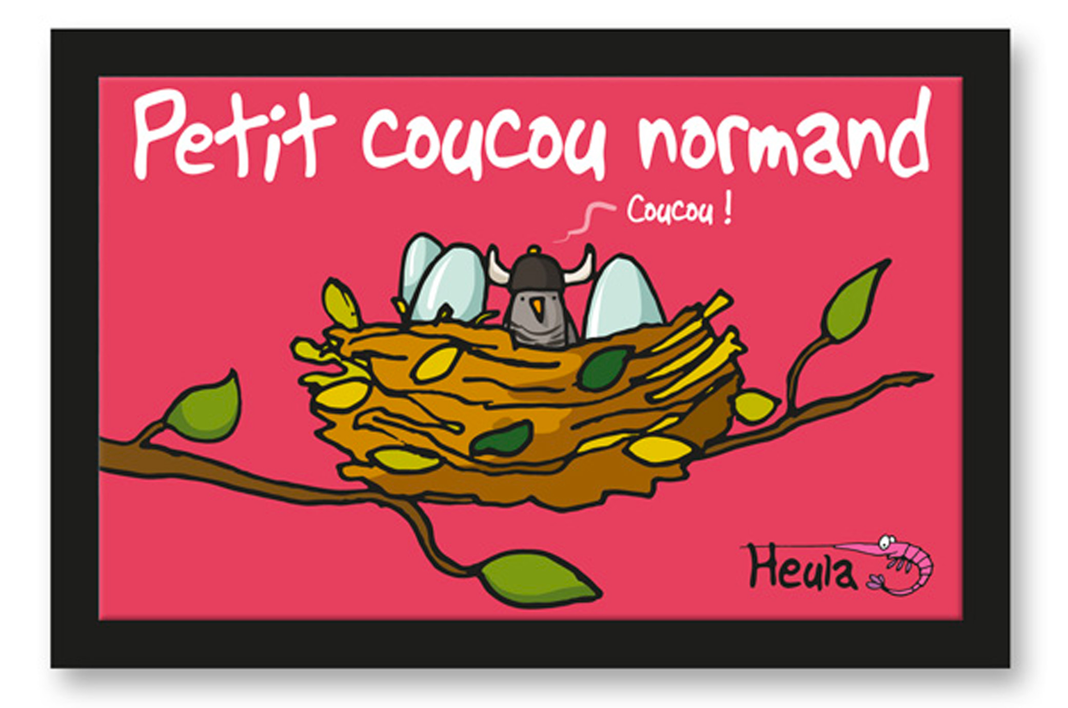 Paillasson "Coucou Normand"