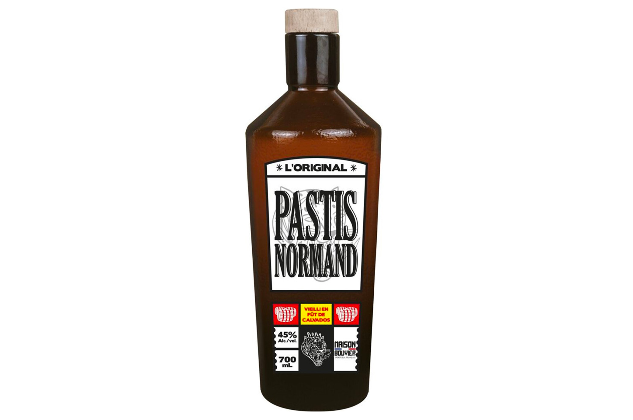 Pastis normand - Vieilli en fût de calvados - 70cl