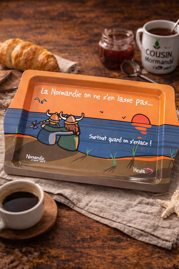 🌅 Plateau métal “La Normandie, on ne s’en lasse pas…” – Douceur et poésie