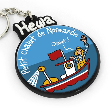 Porte-clé plat Heula "Chalut"