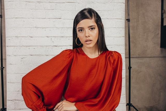 Pressing : Corsage en soie