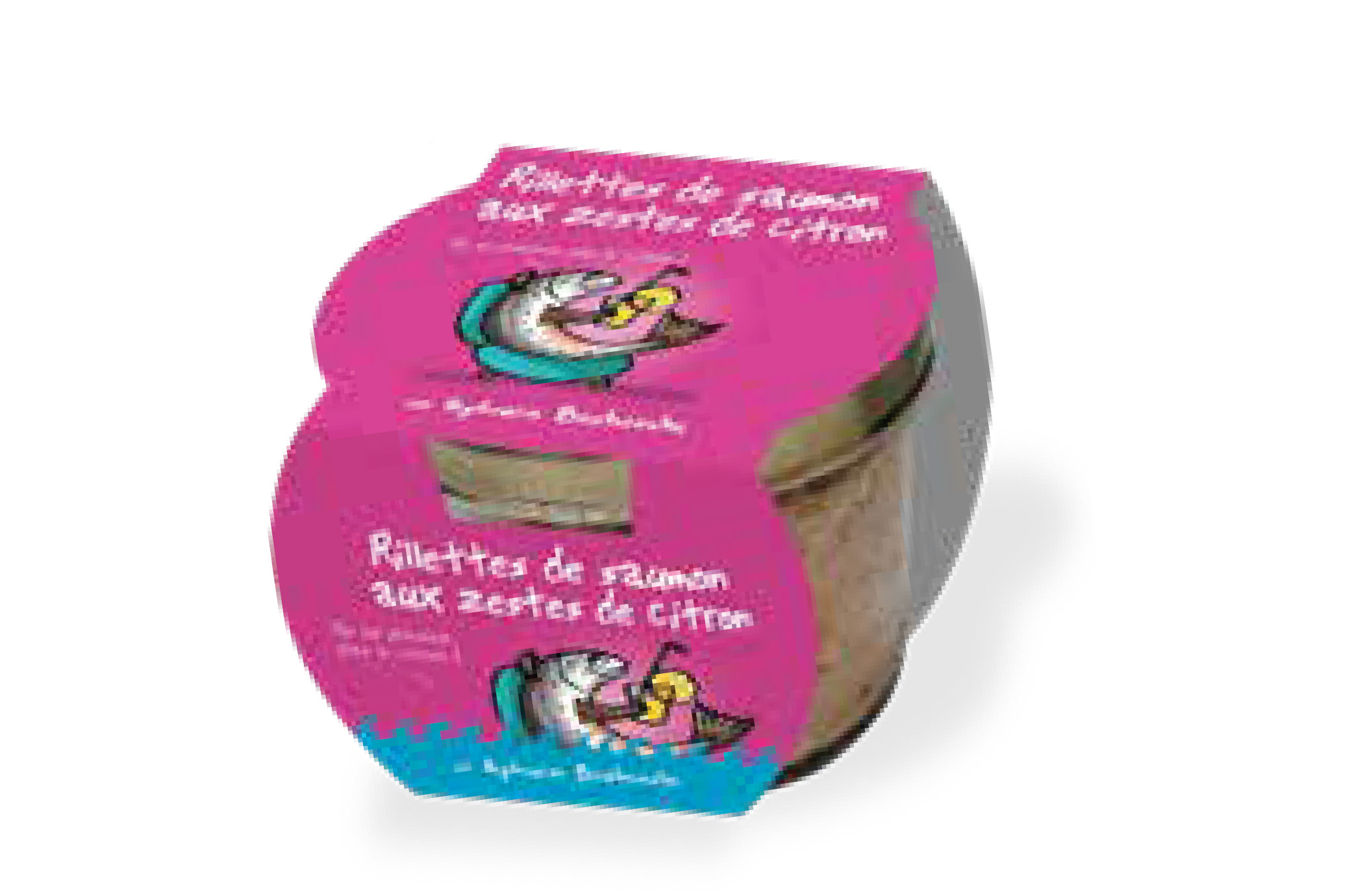 Rillette de saumon aux zestes de citron 90g