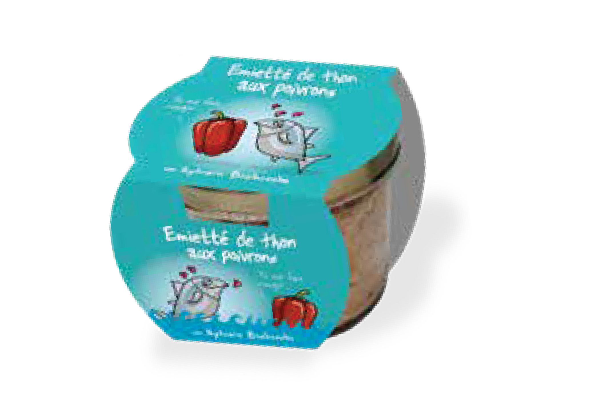 Rillette de thon aux poivrons 90g
