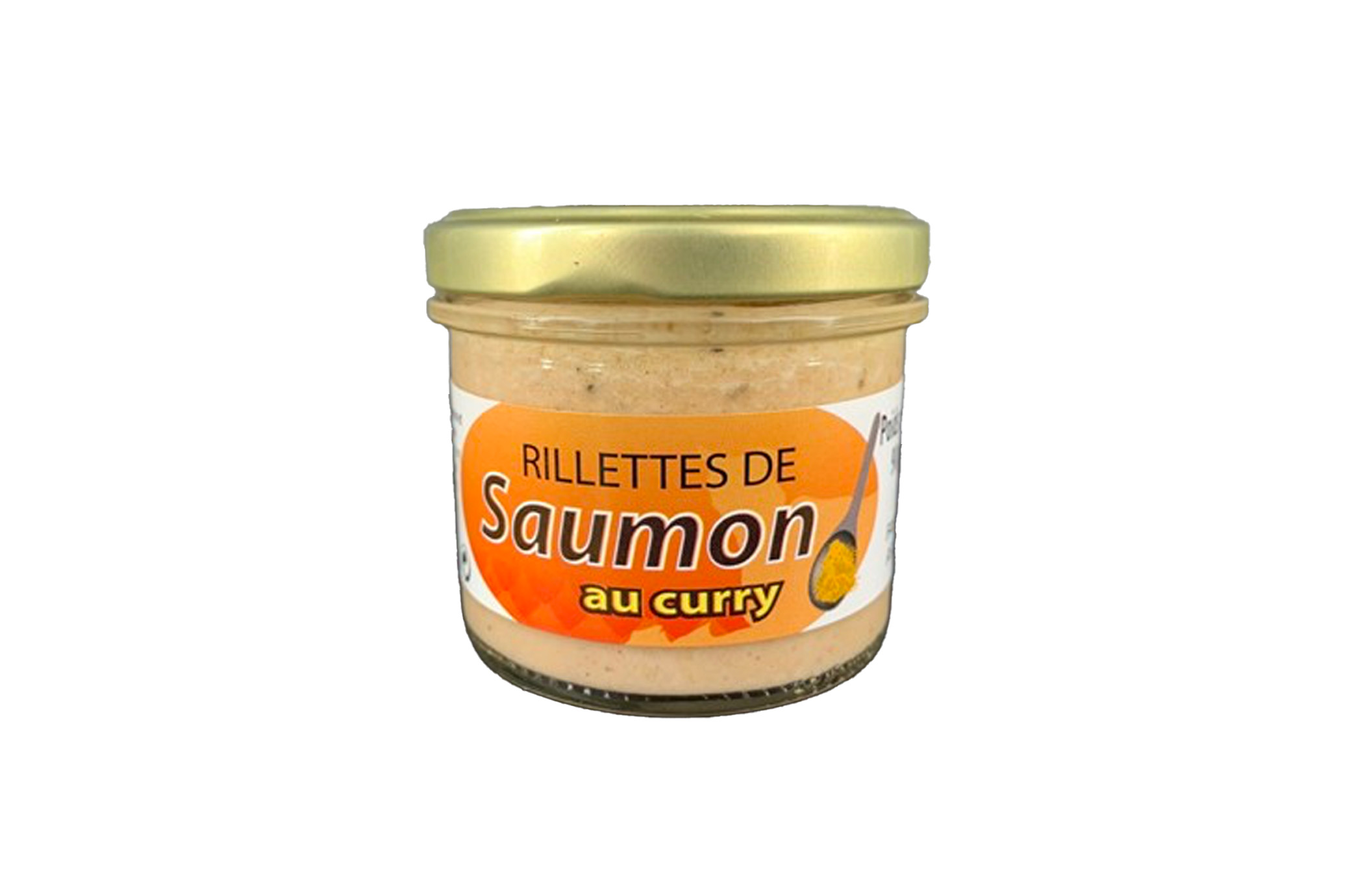 Rillettes de saumon au curry 90g