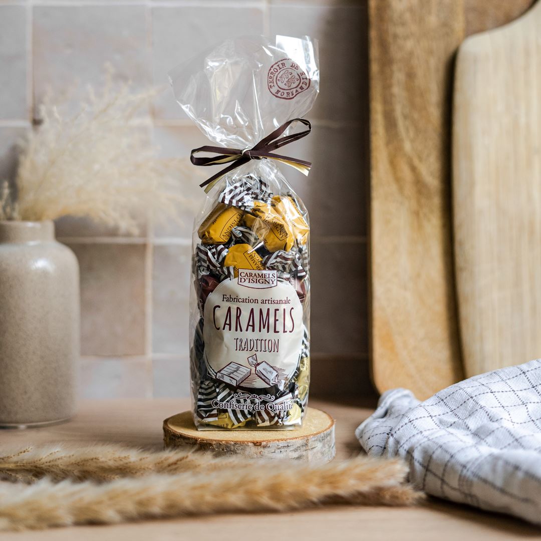SACHET CARAMELS ASSORTIMENT "TRADITION" - 150G