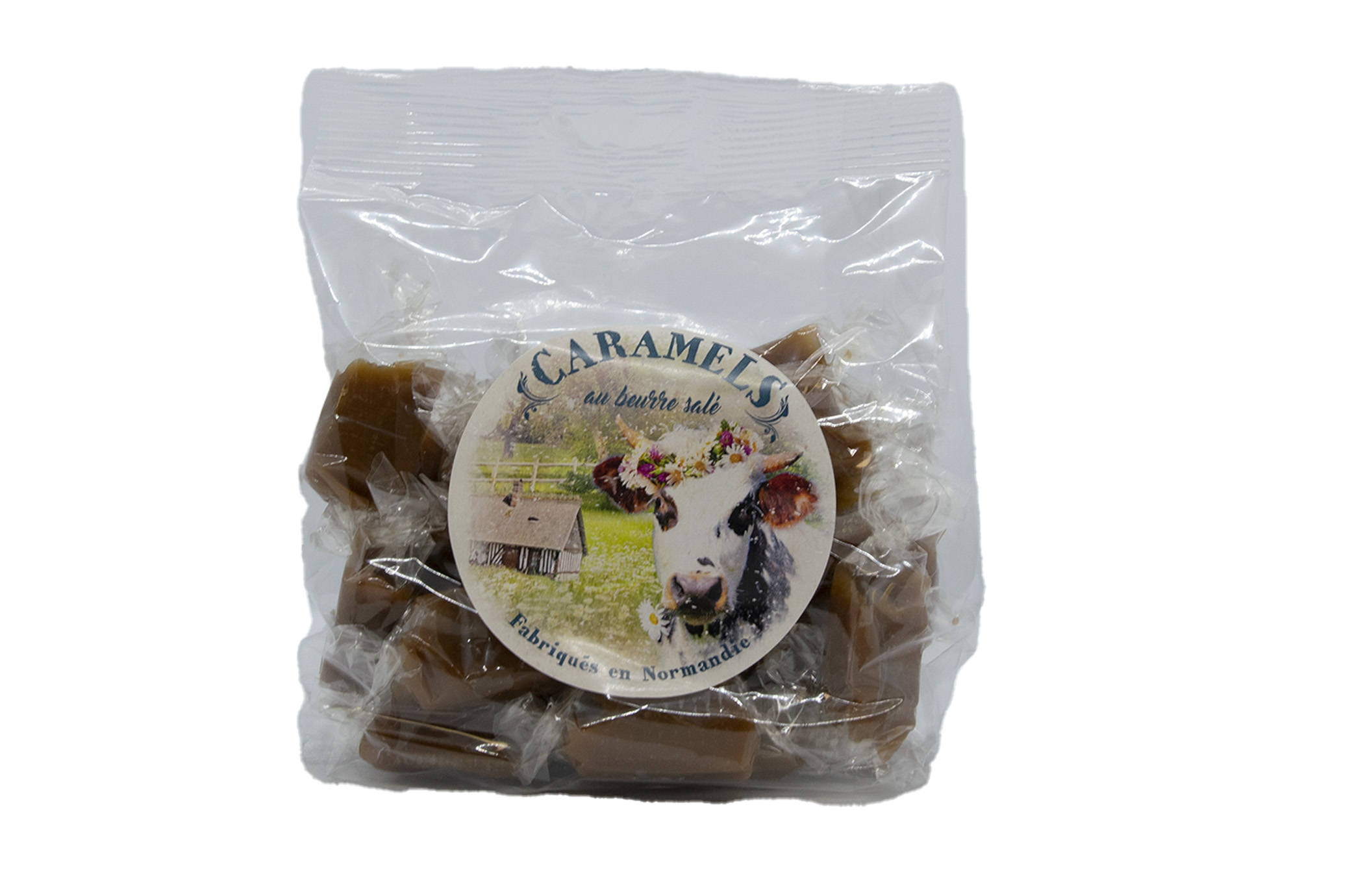Sachet coussin Caramels 220g