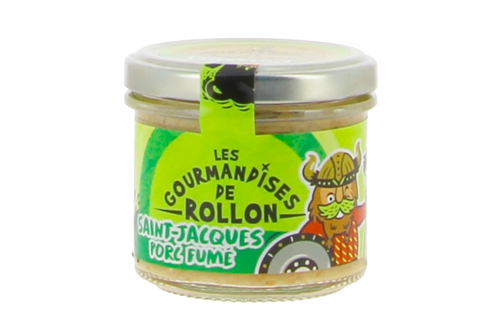 Saint-Jacques et porc fumé Gourmandises de Rollon 100g