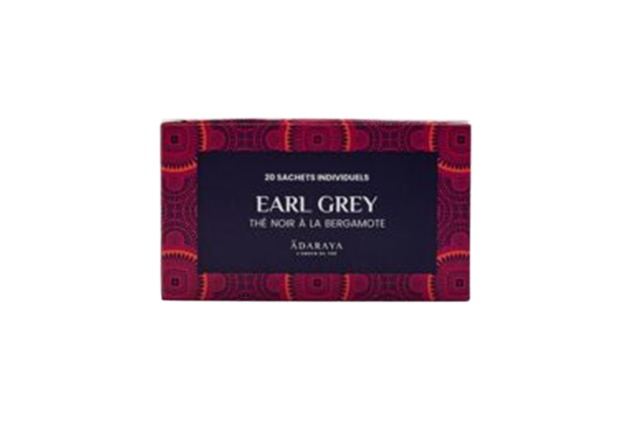 Thé noir Earl Grey BIO 20 Boîte de sachets individuels