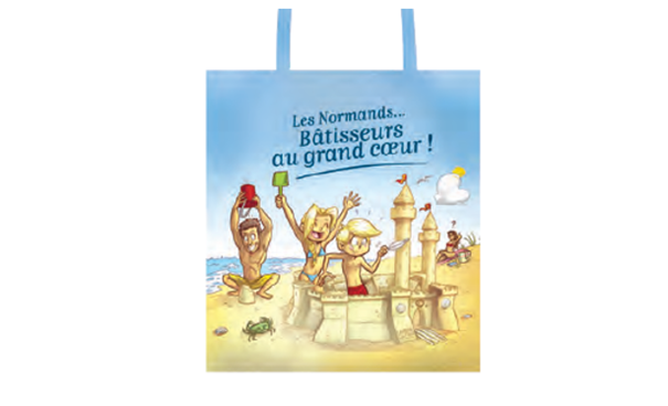 TOTE BAG Les P’tits Normands à la plage