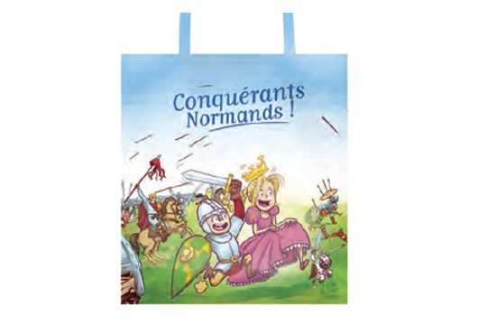 TOTE BAG Les P’tits Normands - La Tapisserie de Bayeux et ses mystères