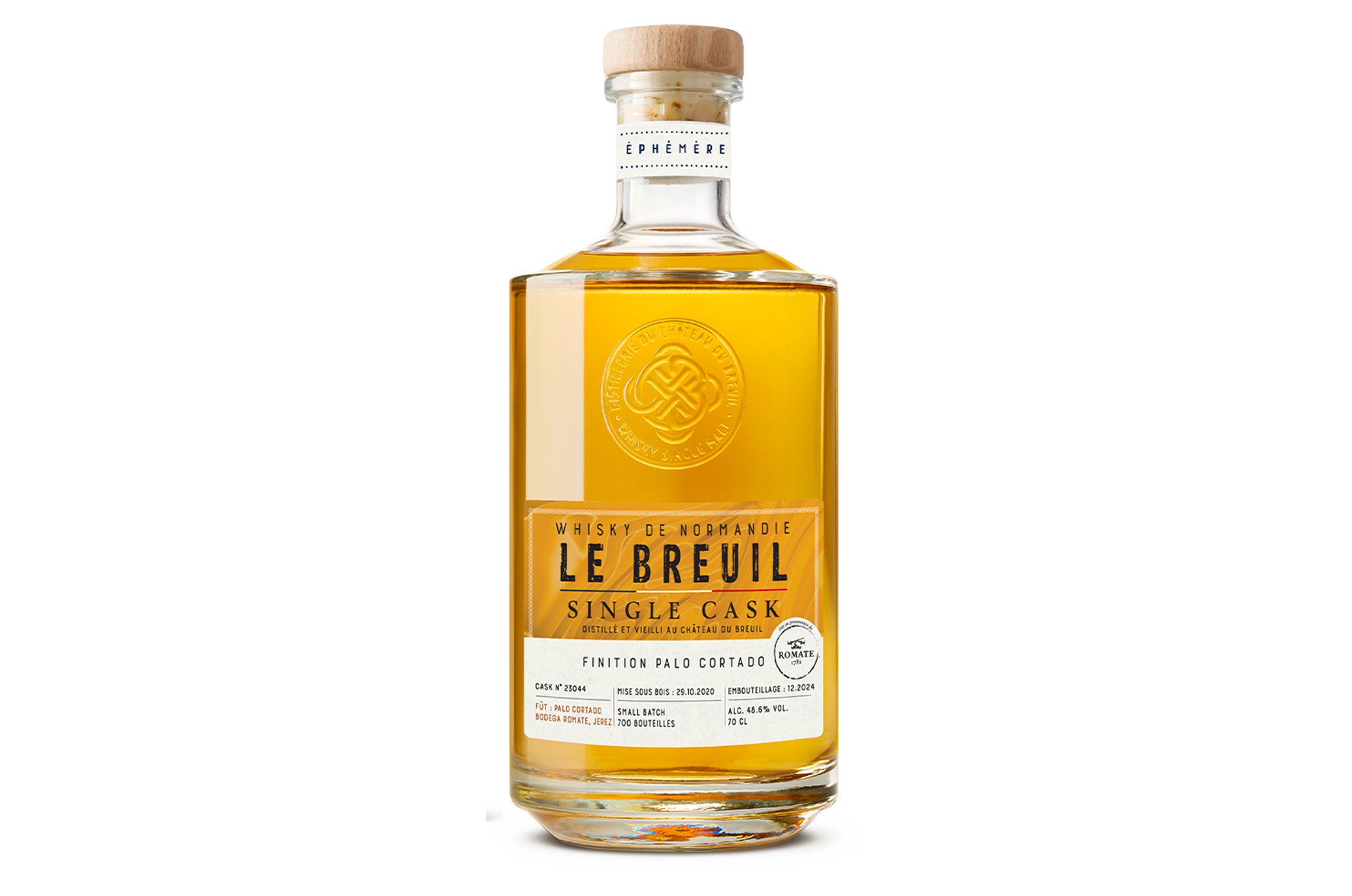Whisky Le Breuil — Single Cask Finition Palo Cortado fût n°23041 – 70cl Château du Breuil
