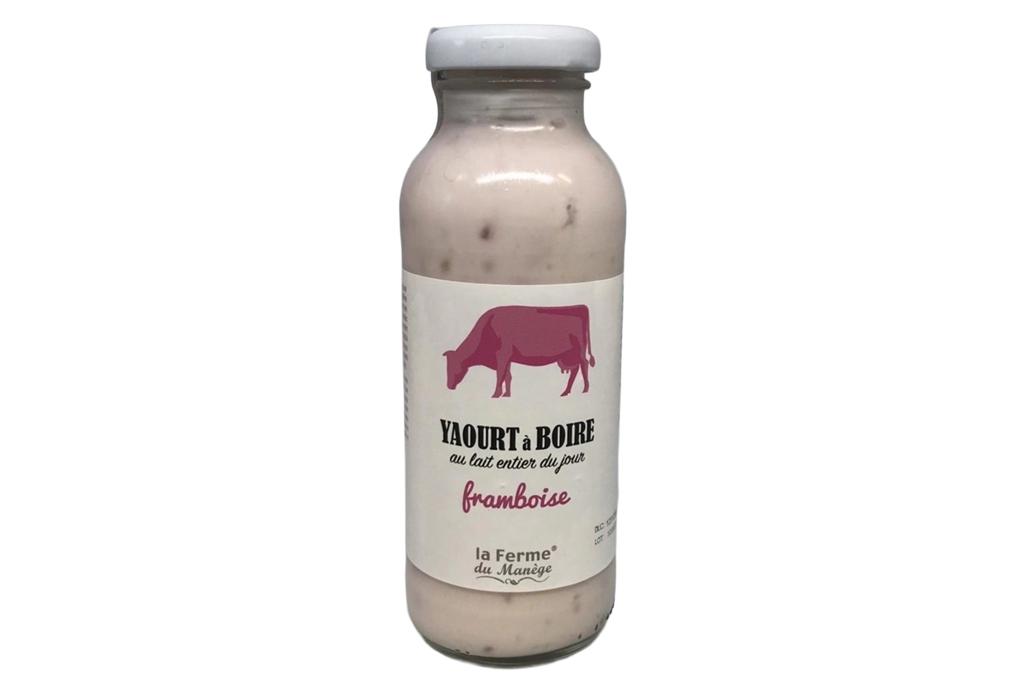 Yaourt à boire de la ferme 25cl - Framboise