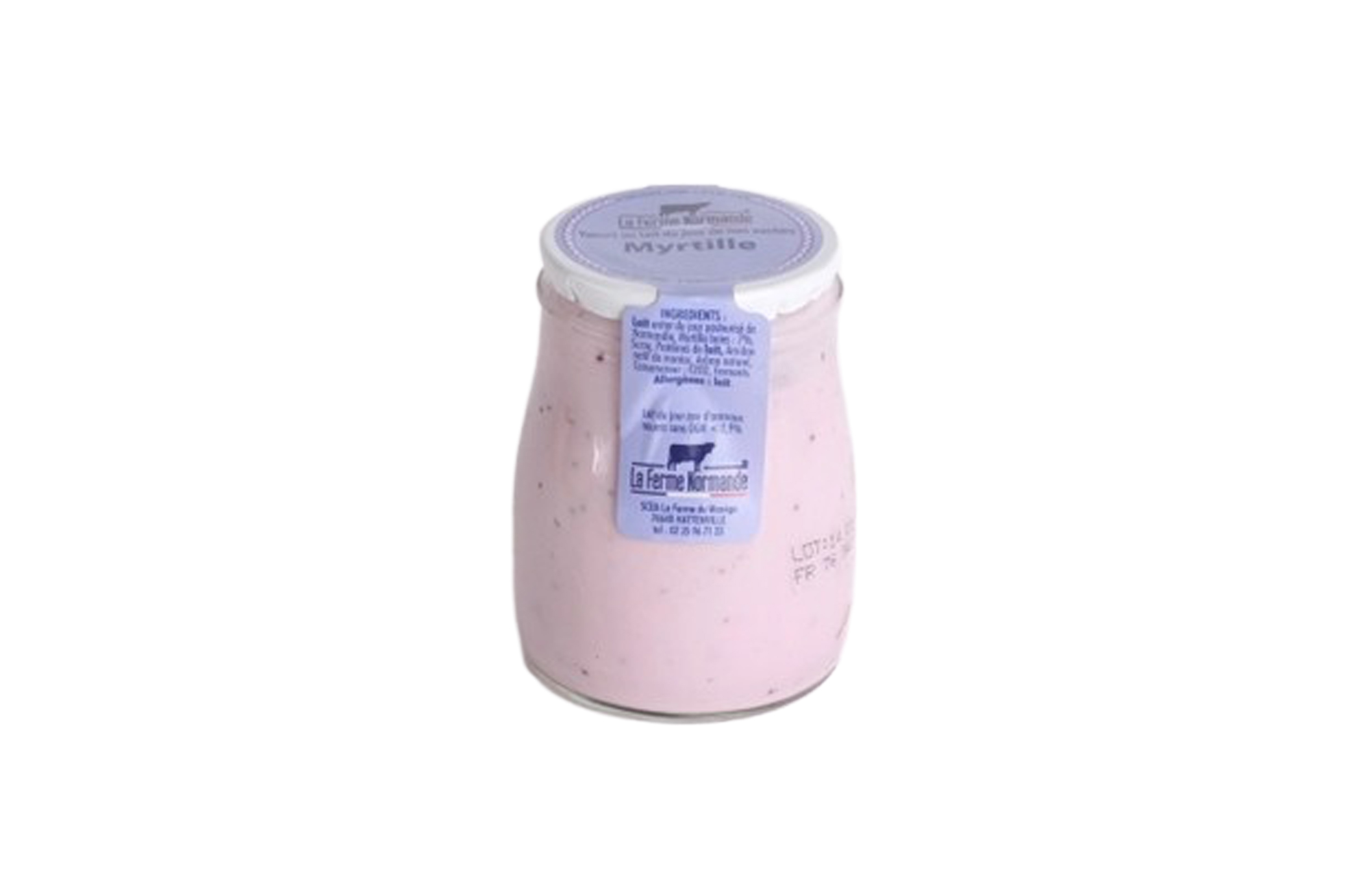 Yaourt de la ferme 180g - Myrtille