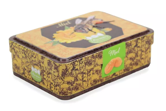 BARNIER - BOITE METAL MIEL GIVREE 150G