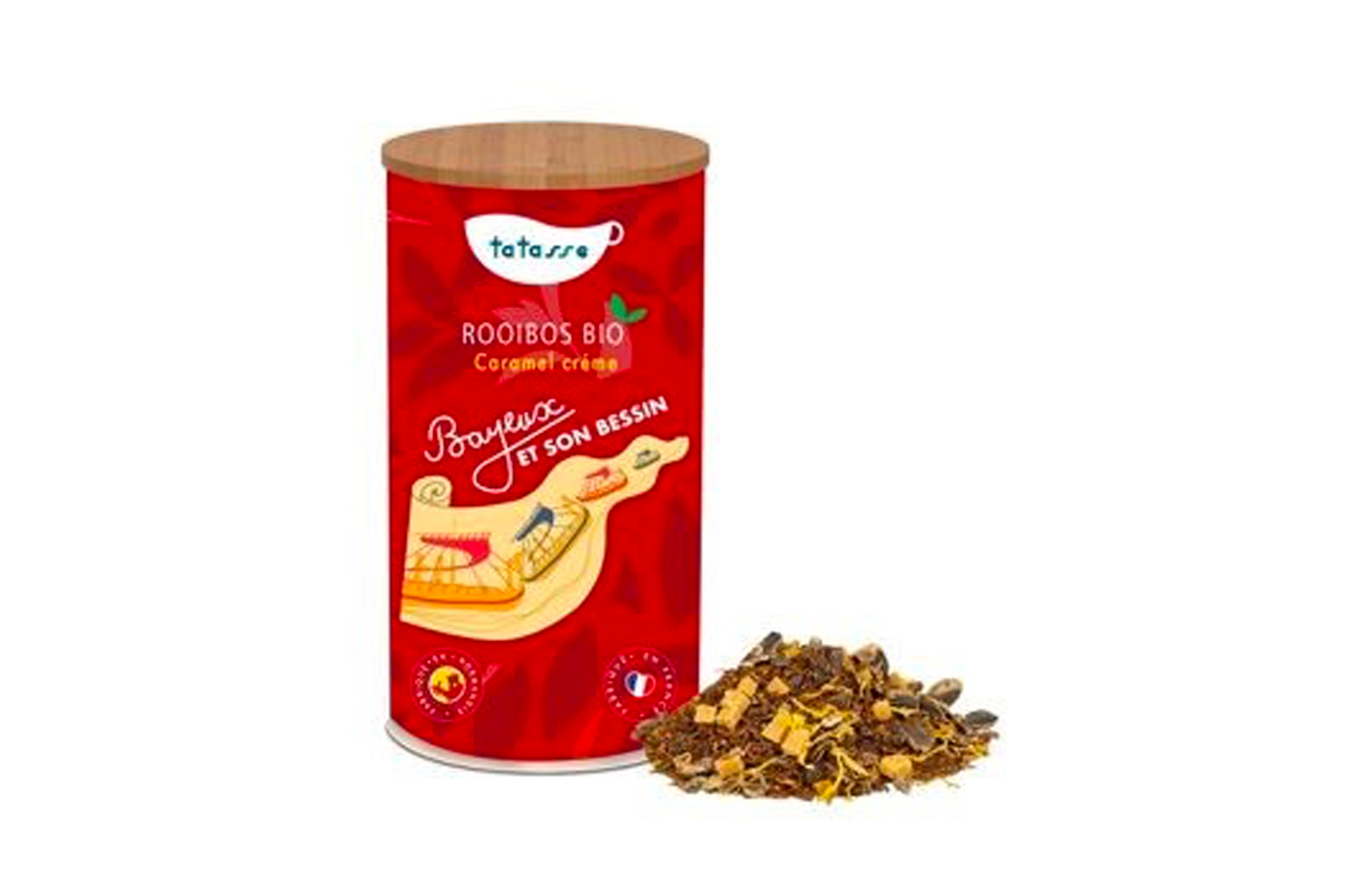 Bayeux et son bessin - Rooibos bio caramel crème 100g