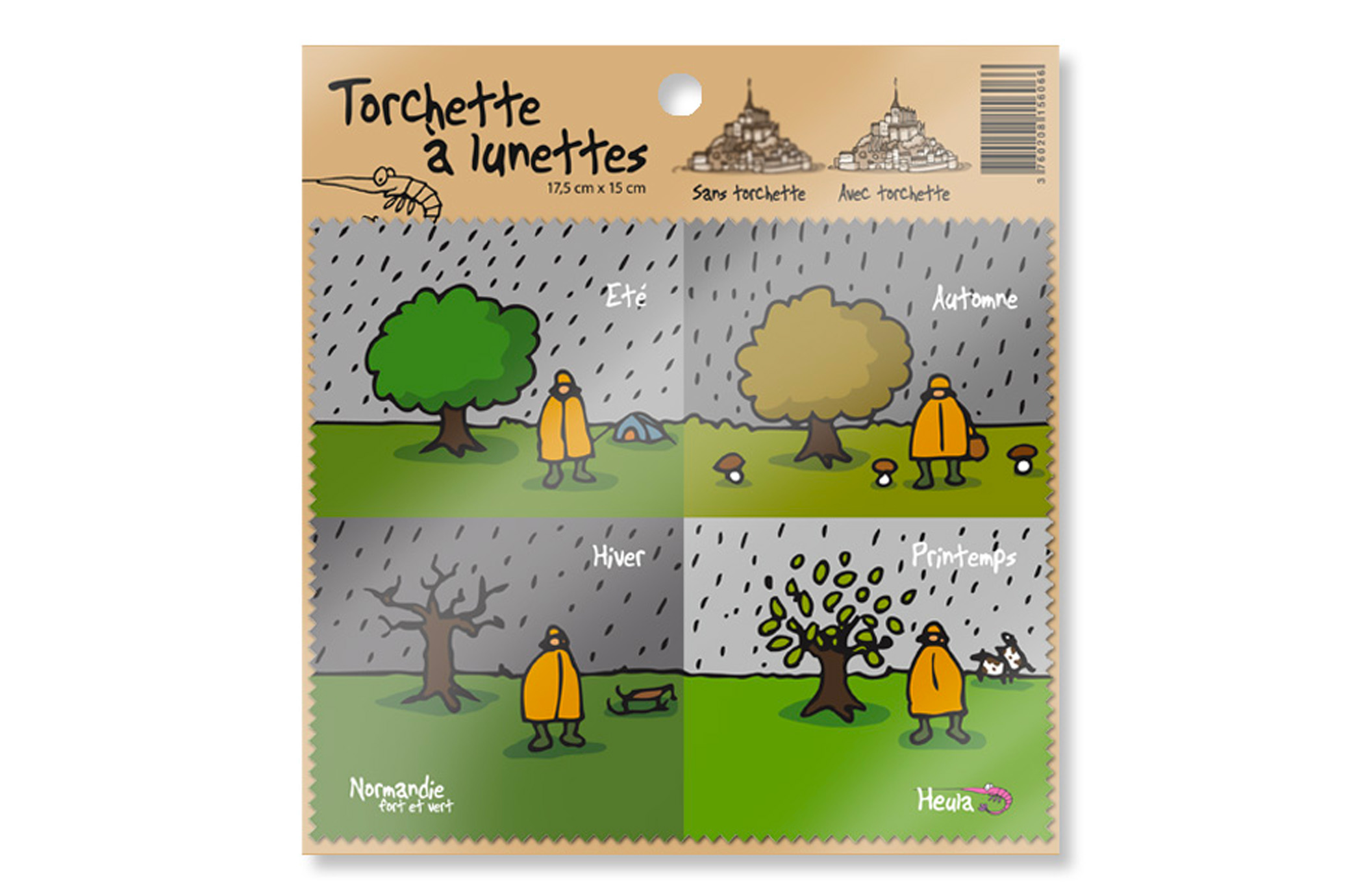 Essuie-lunettes "4 saisons"