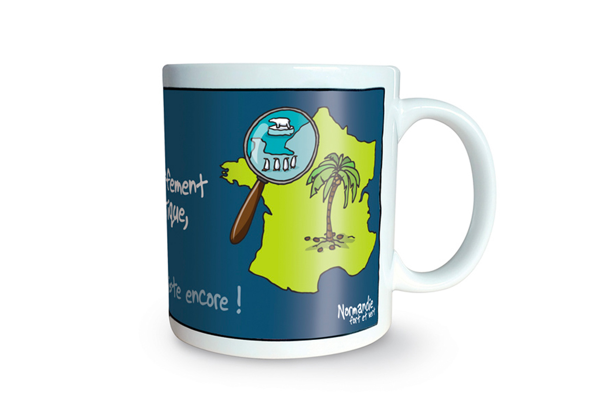 MUG "Réchauffement loupe"