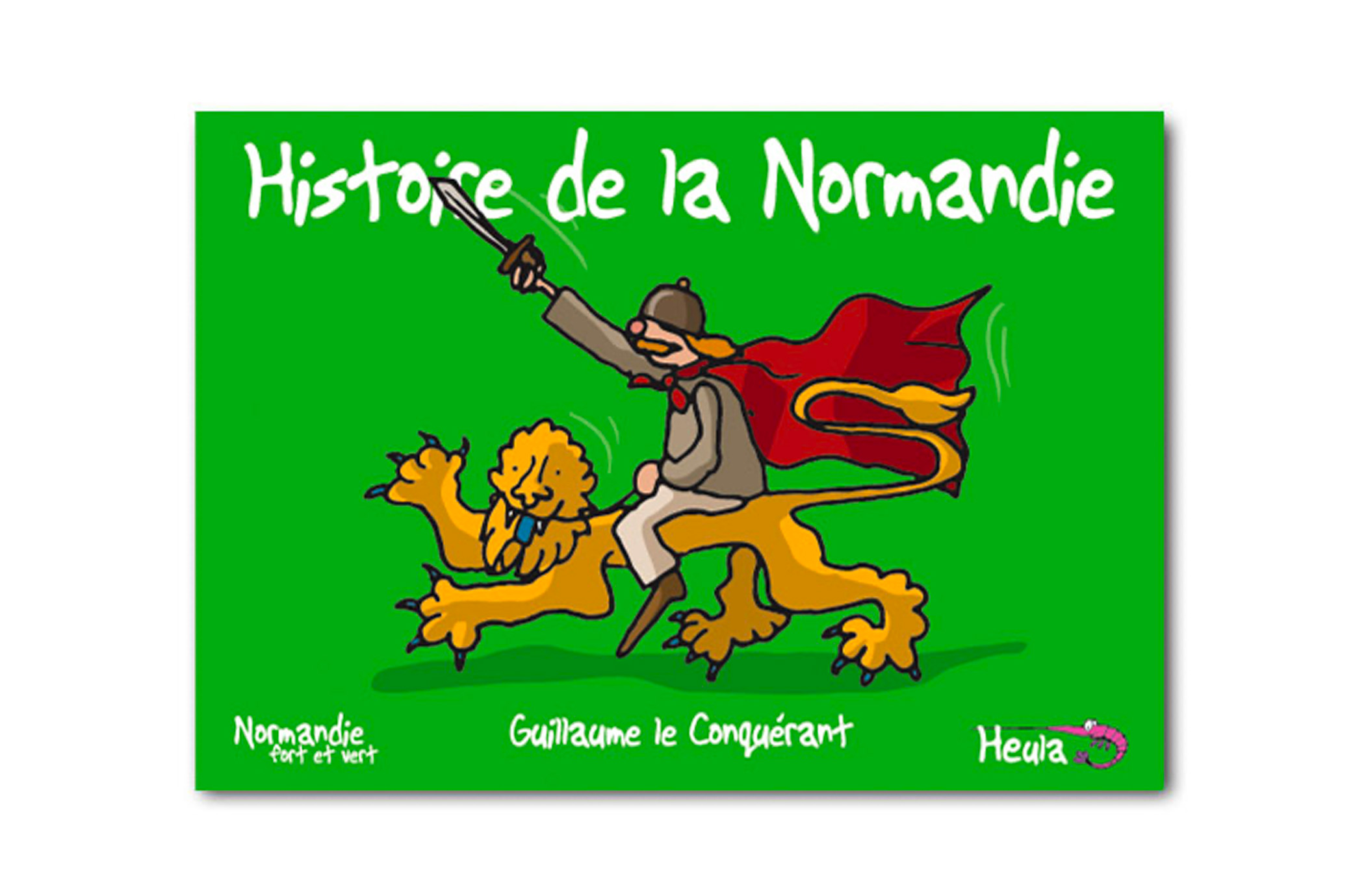 Carte Postale "Histoire de la Normandie"