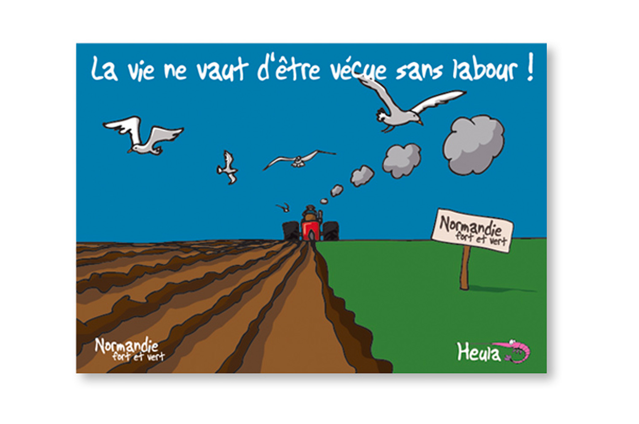 Carte Postale "Sans labour"