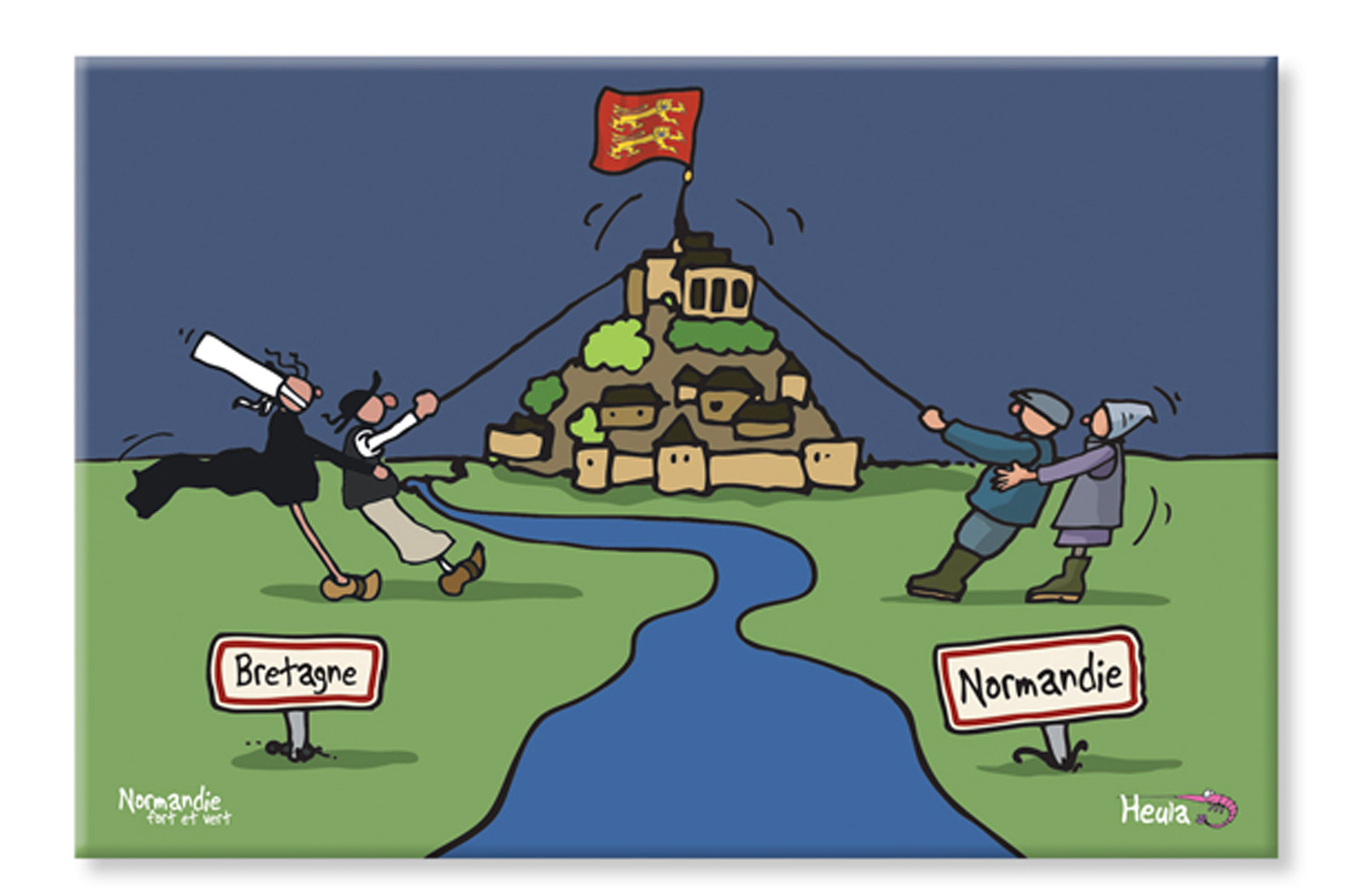 Planche à découper "Bretagne / Normandie"