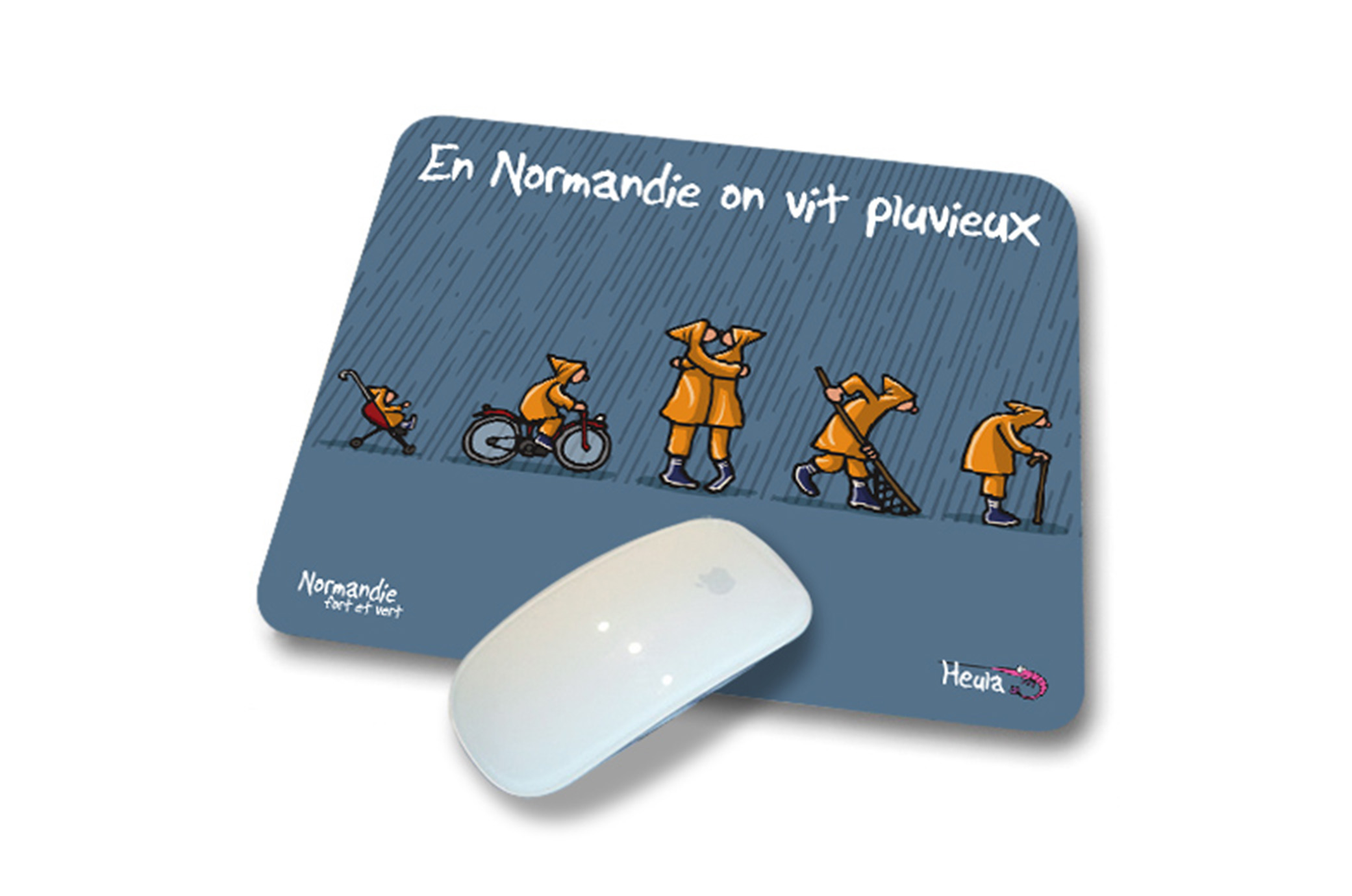 Tapis de souris "Pluvieux"