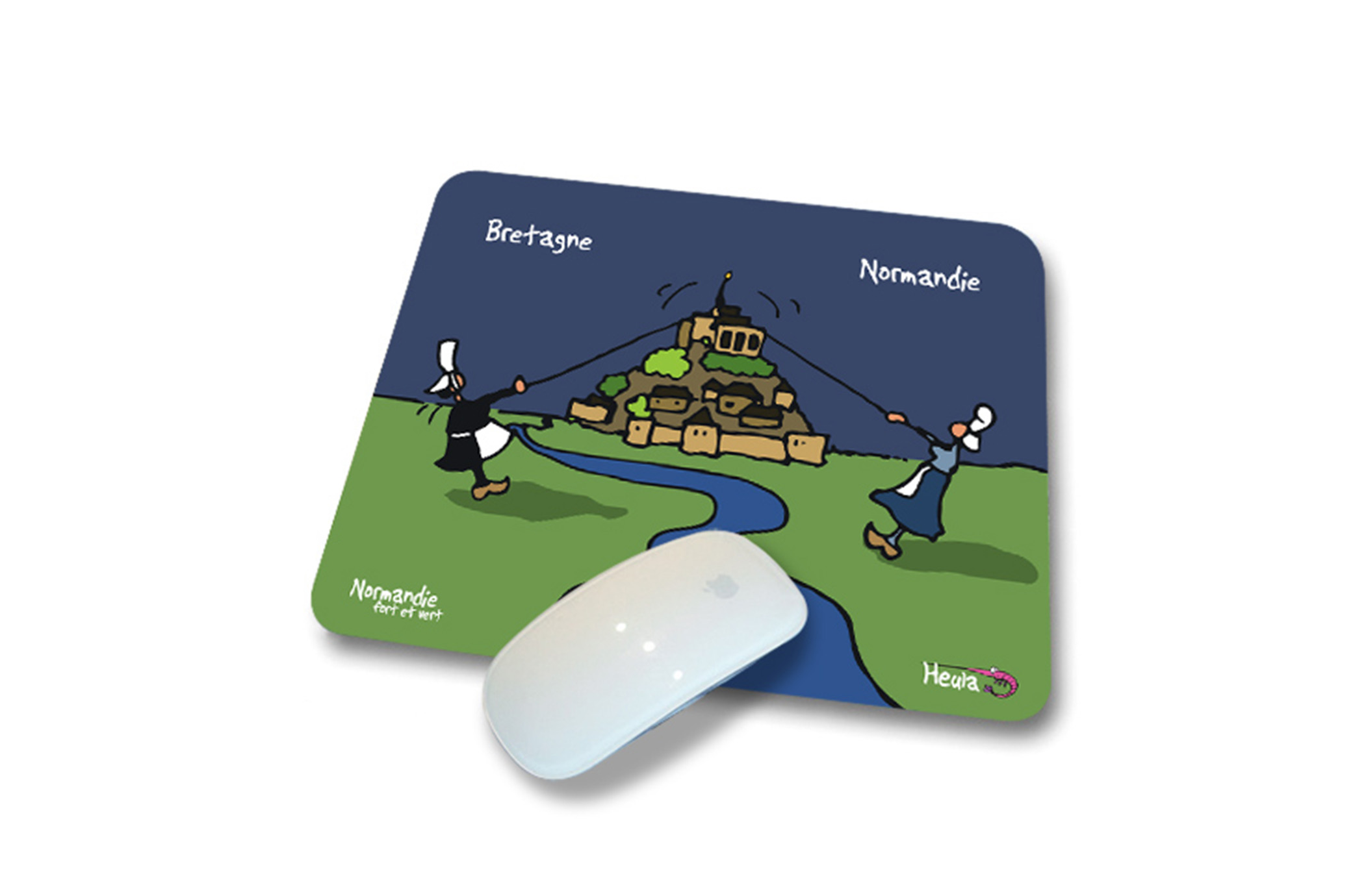 Tapis de souris "Bret/Ndie"