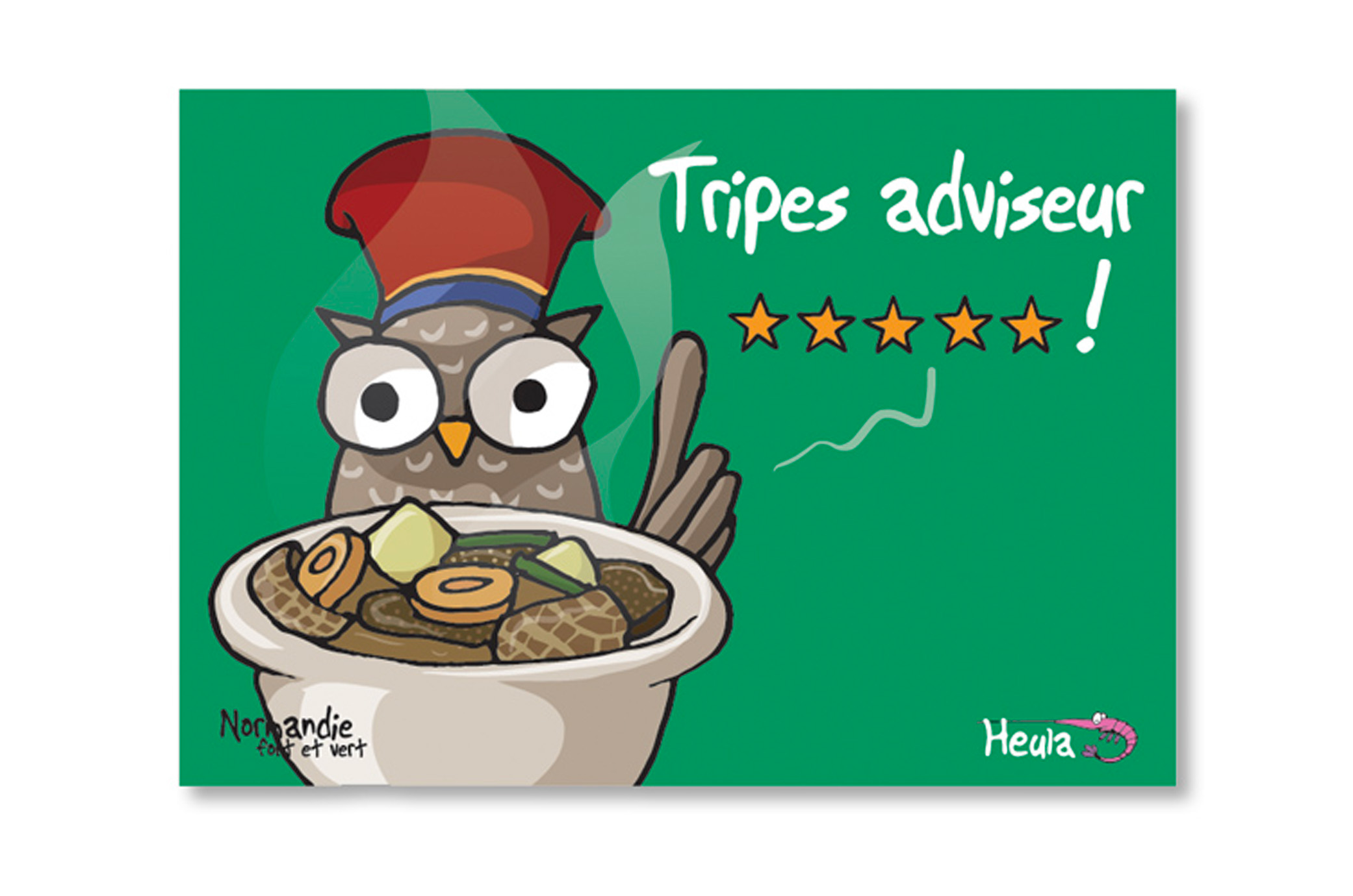 Carte Postale "Tripes Adviseur"