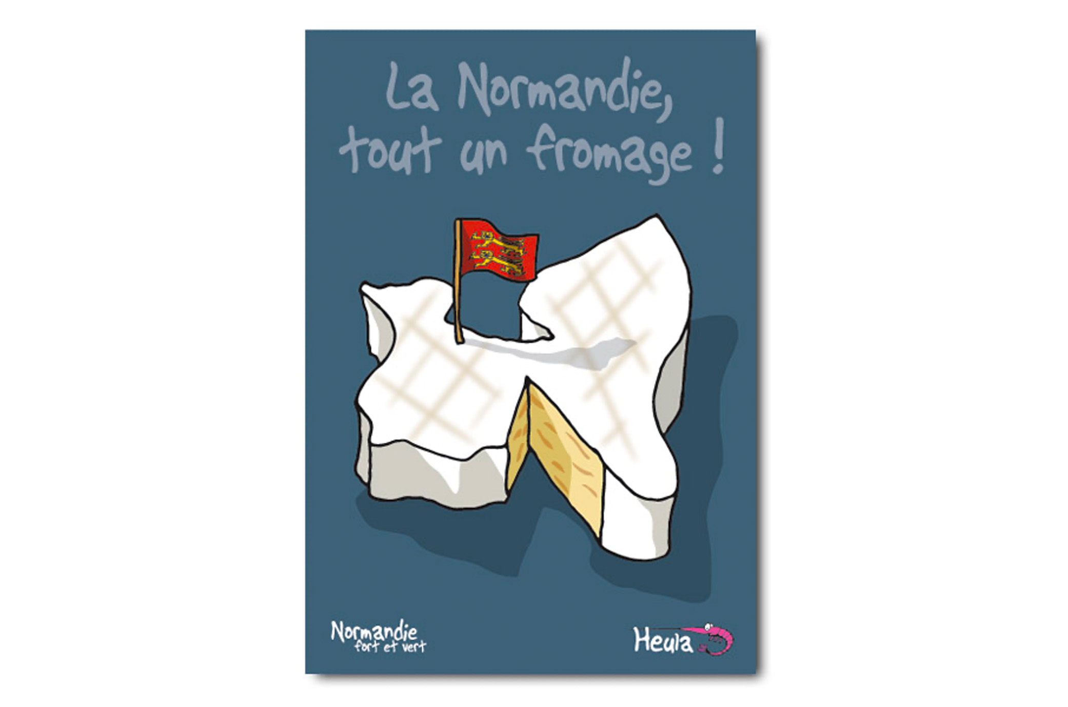 Carte Postale "Tout un fromage"