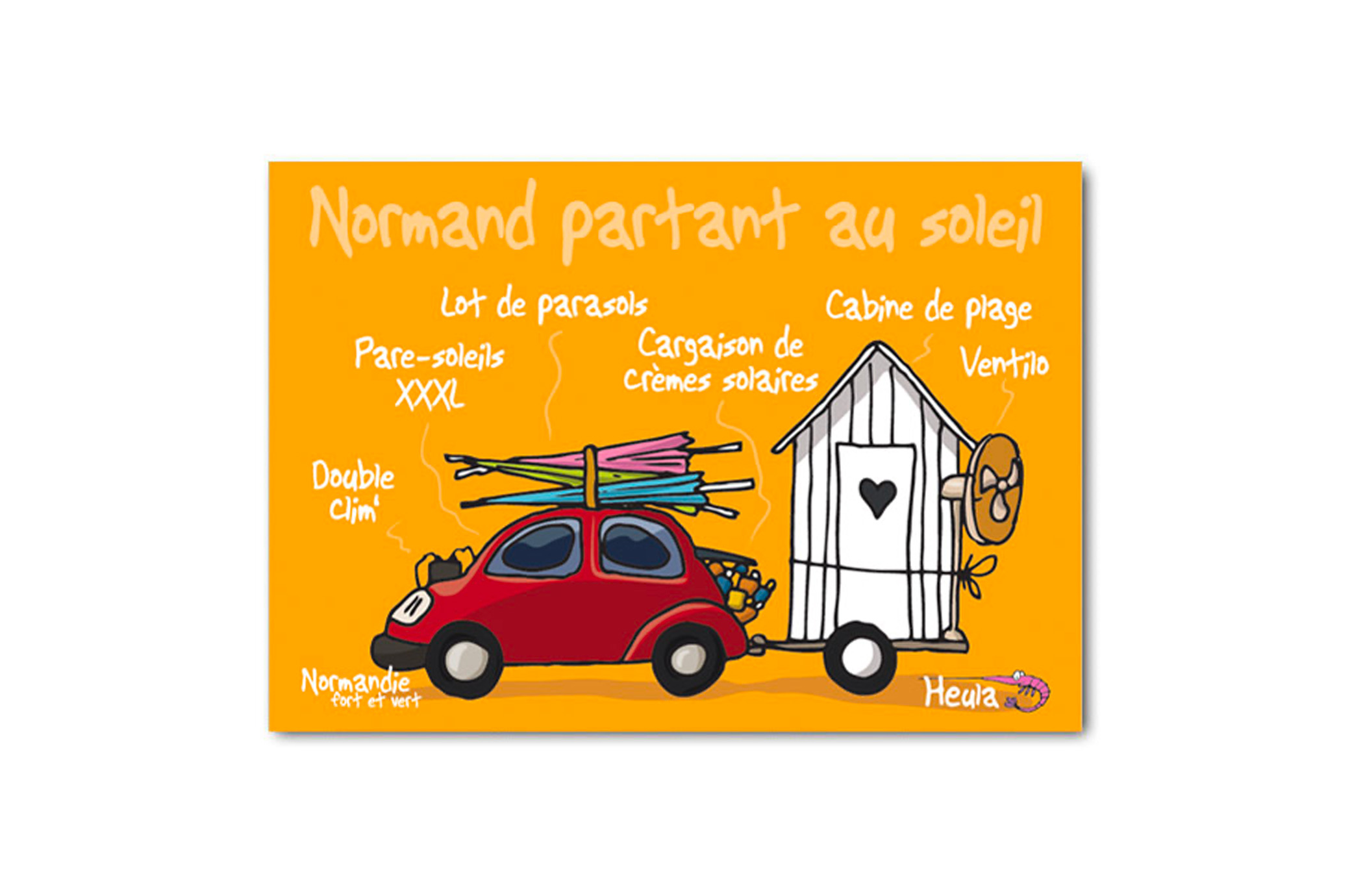 Carte Postale "Au soleil"