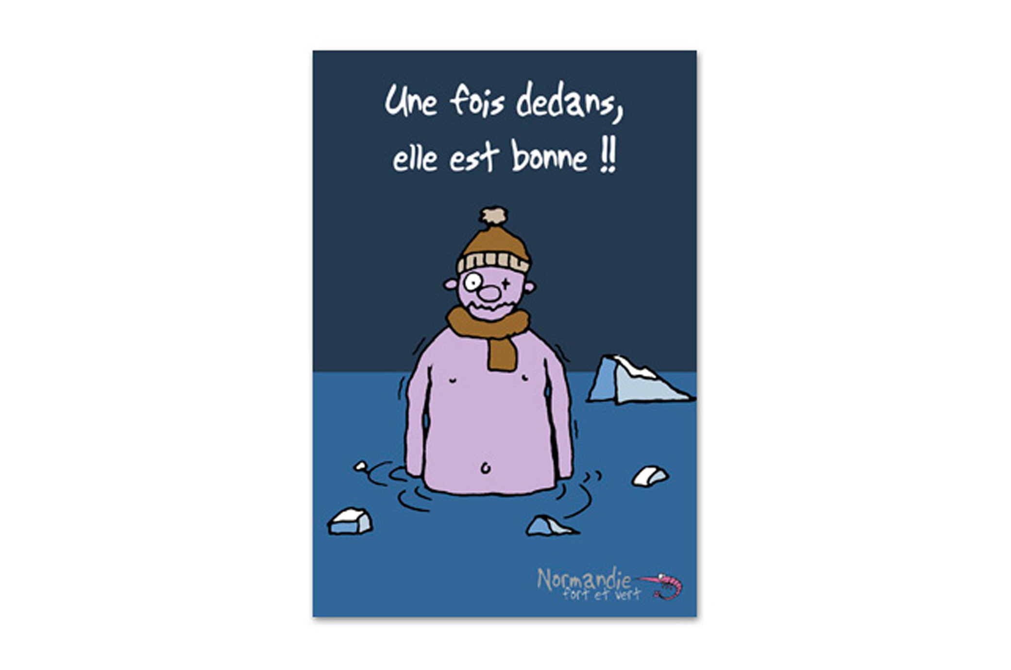 Carte Postale "Une fois dedans"