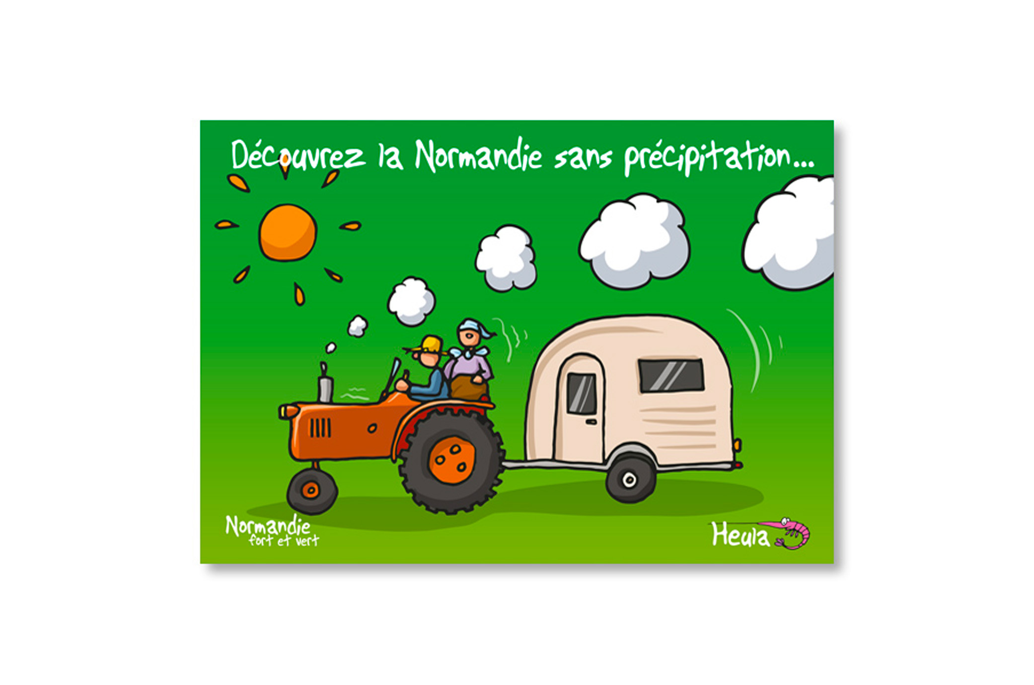 Carte Postale "Sans précipitation"