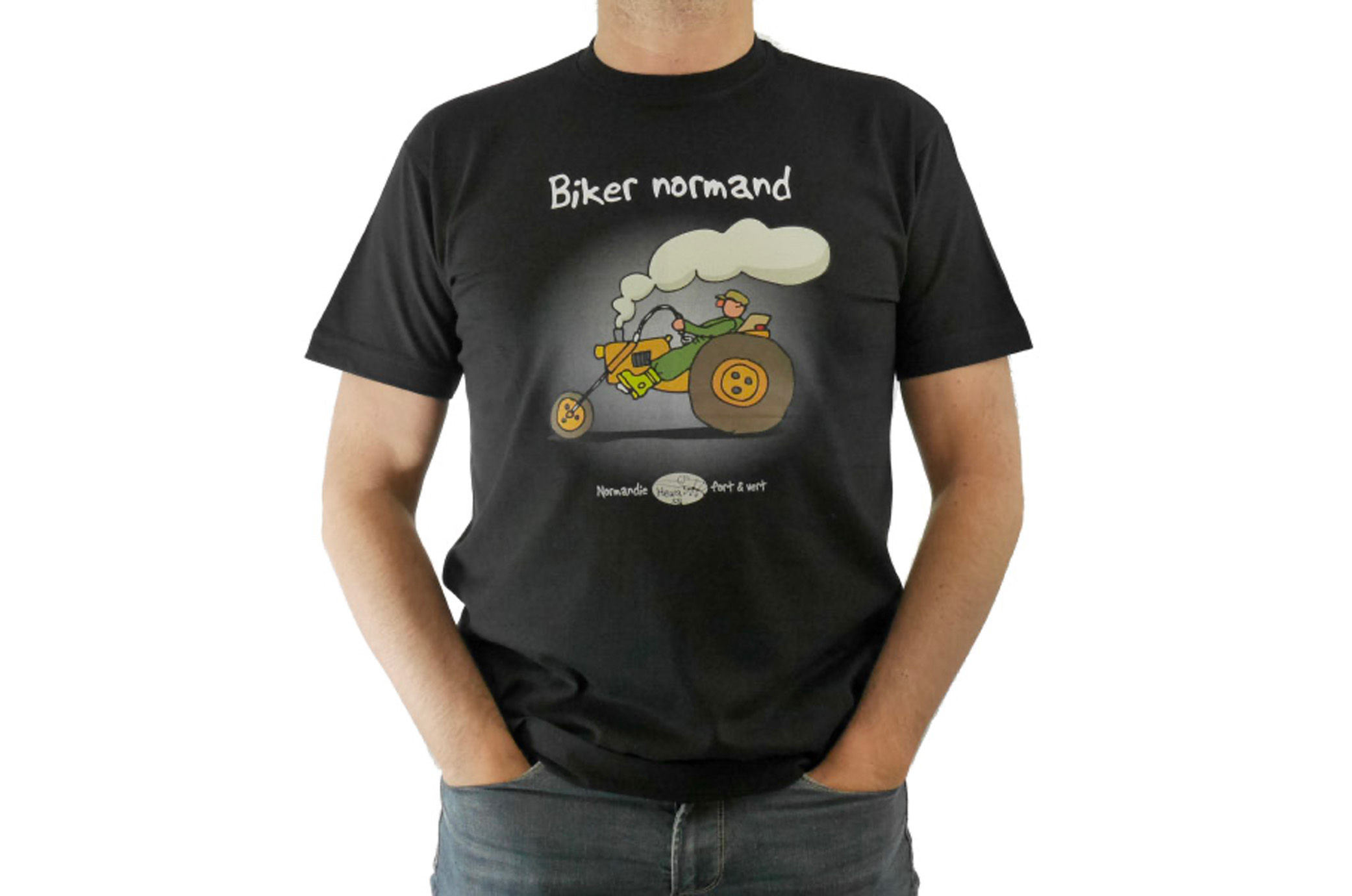 T-shirt homme Heula "Biker" - Taille L