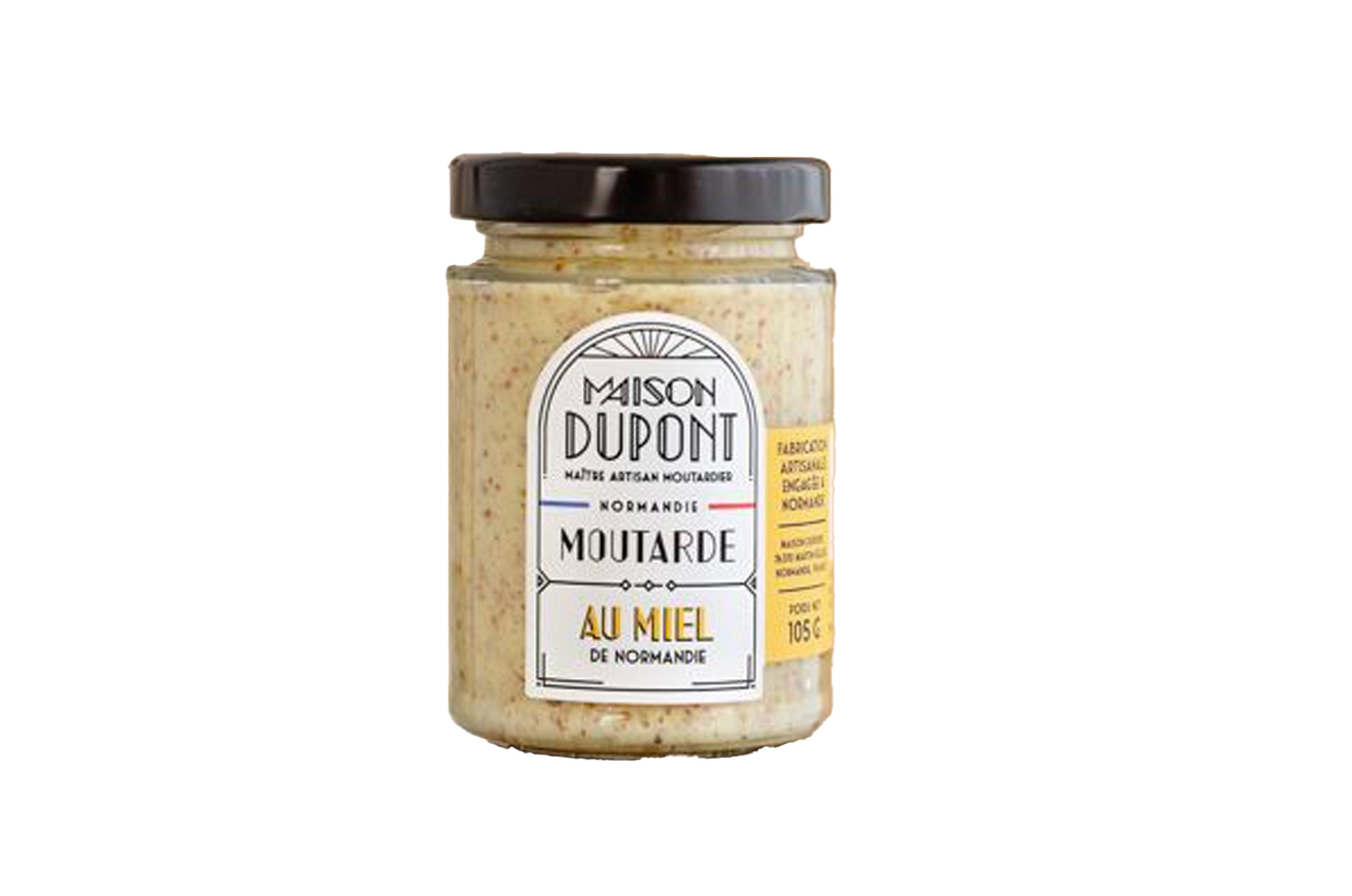 Moutarde au Miel de Normandie 105g Maison Dupont