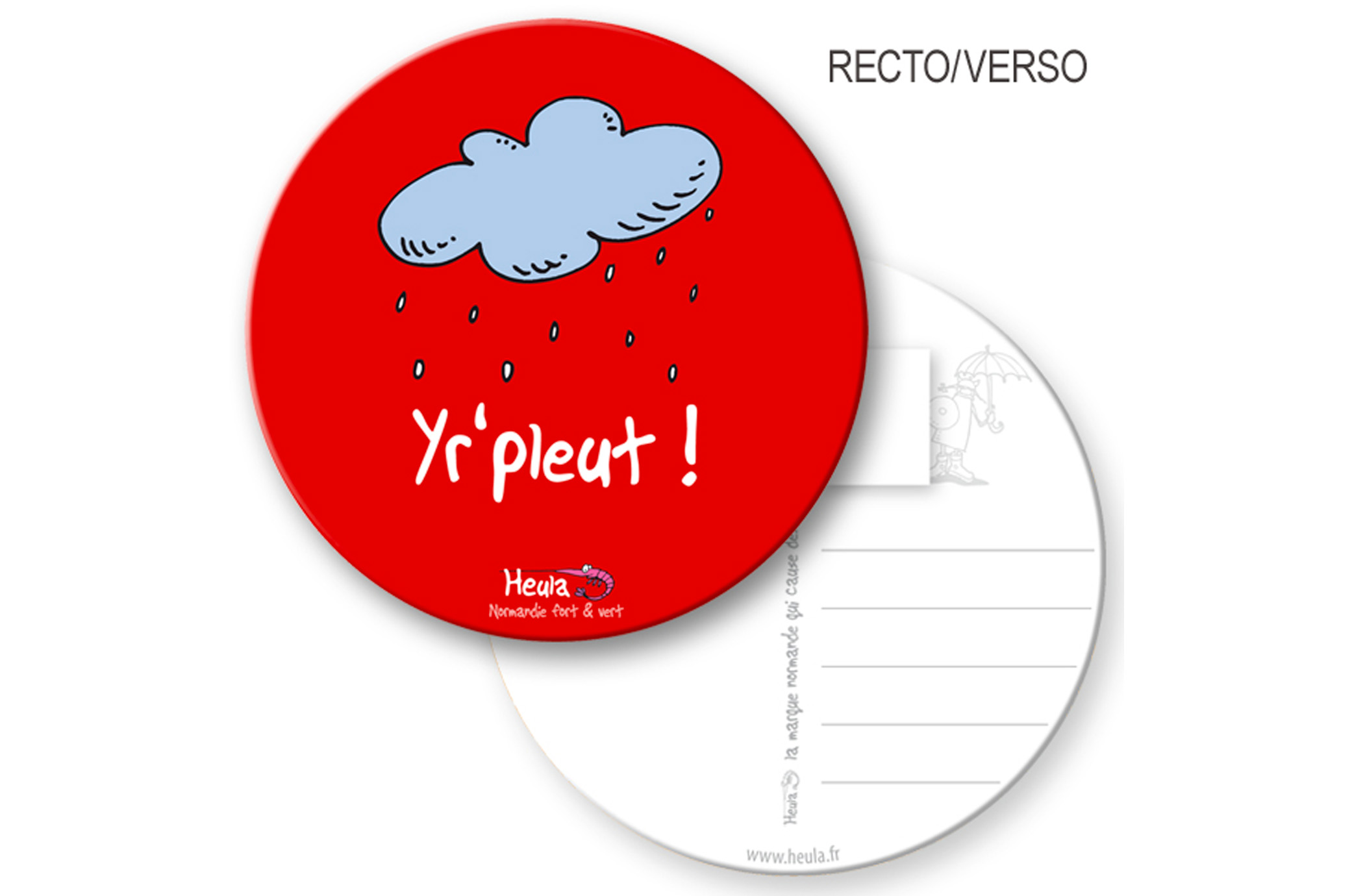 Sous-bock postable "Yrpleut"