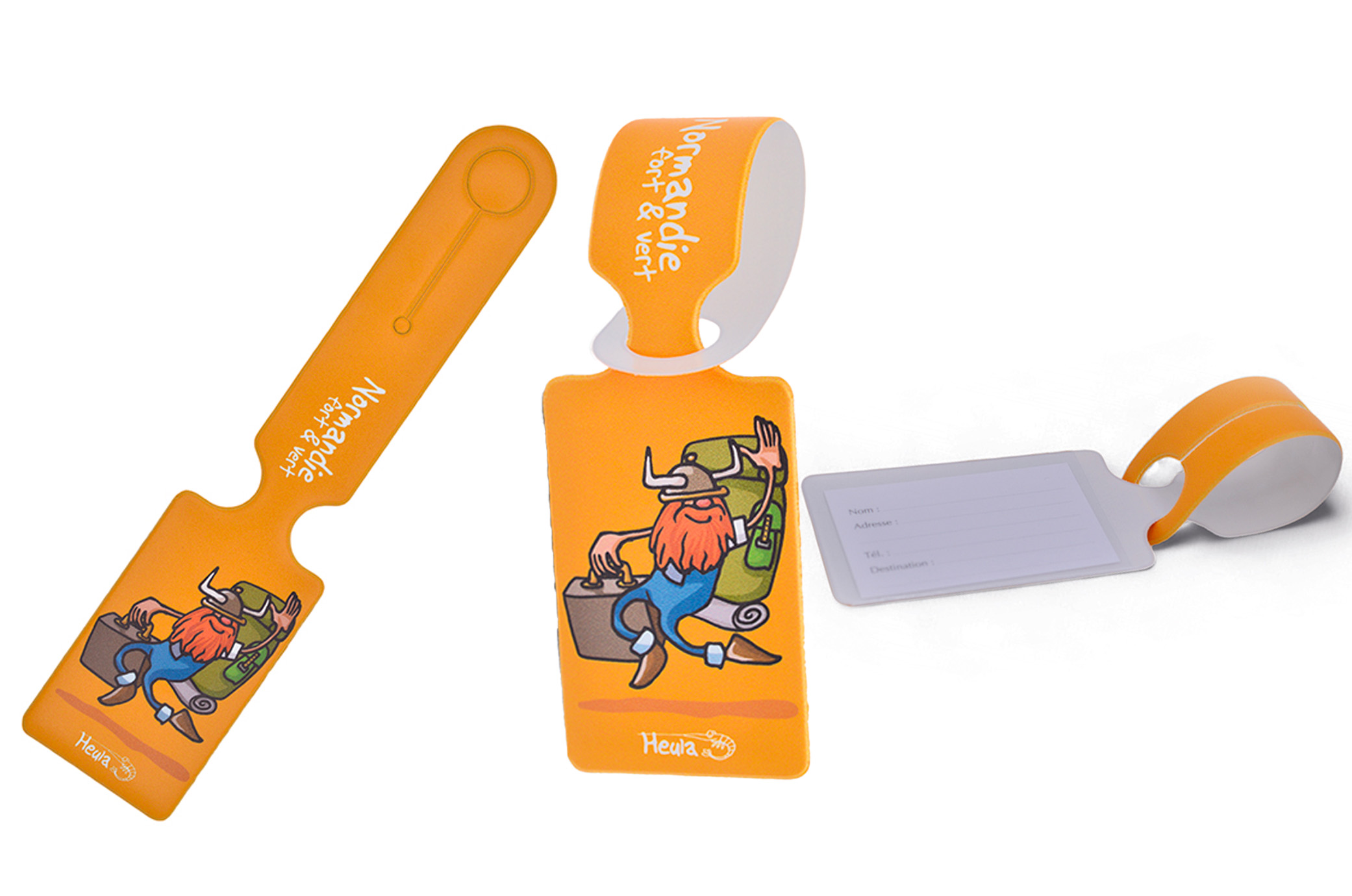 Etiquette bagage Heula "Viking"