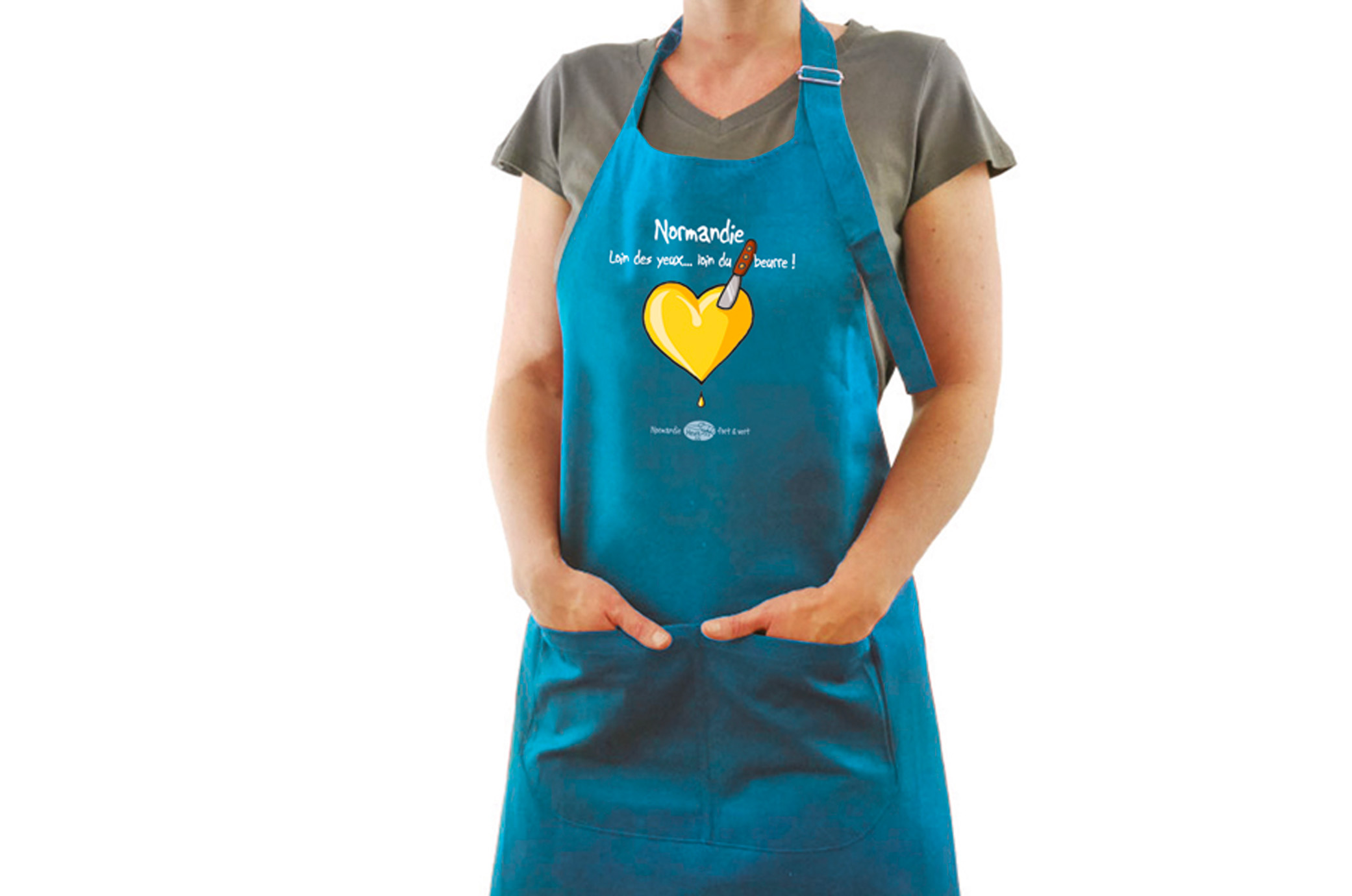 Tablier Heula "LOIN DES YEUX"