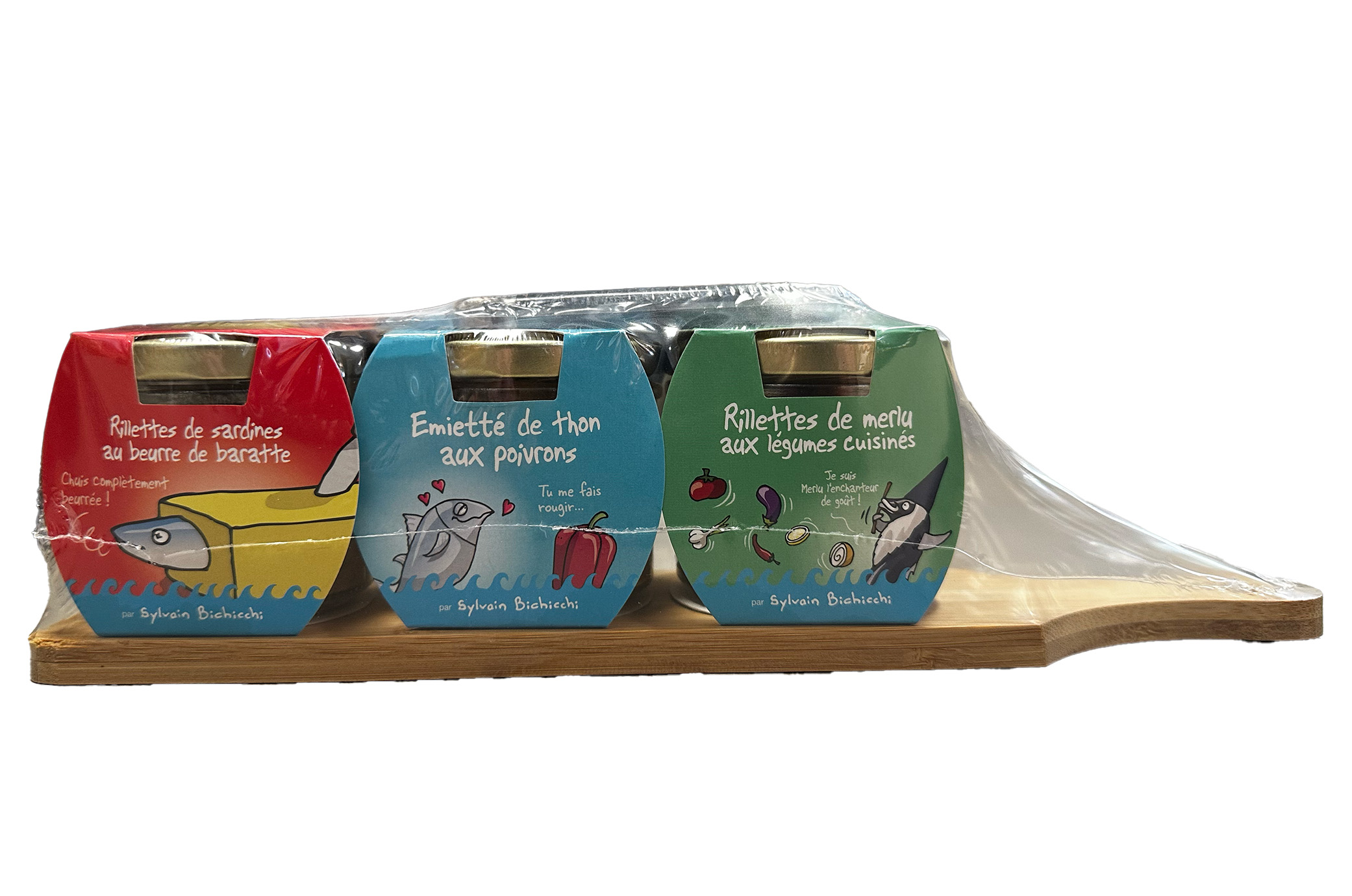 Planchette apéro Merlu / Thon / Sardines