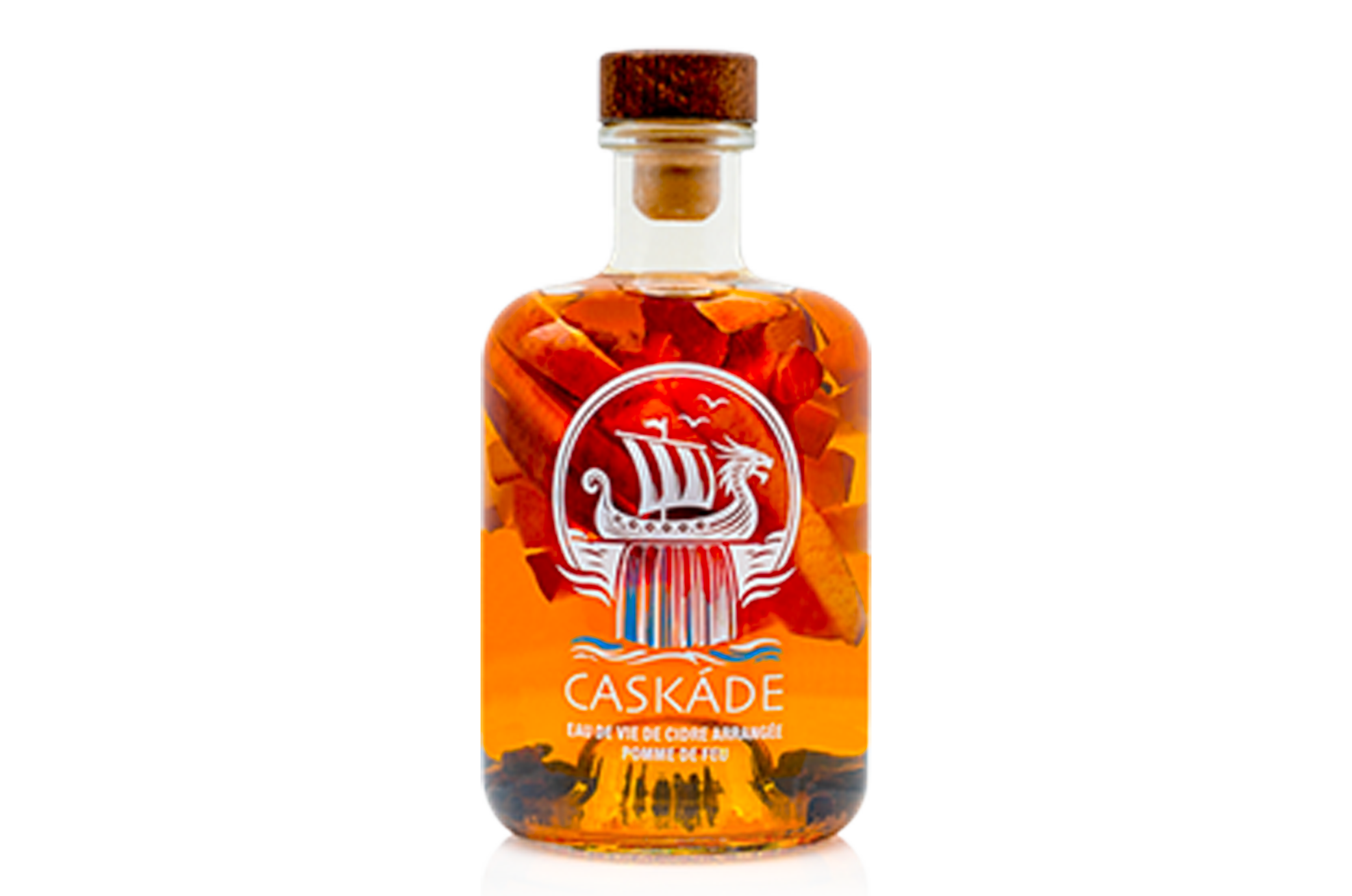 Eau de vie CASKADE POMME DE FEU 50cl