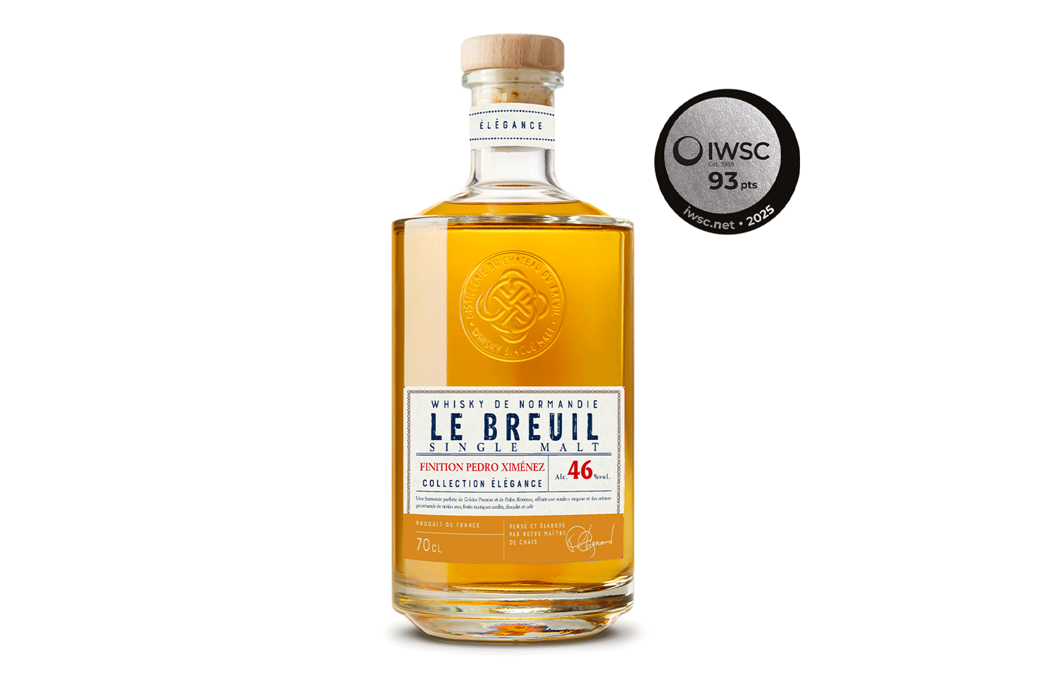 Whisky Le Breuil — Finition Pedro Ximénez 70cl